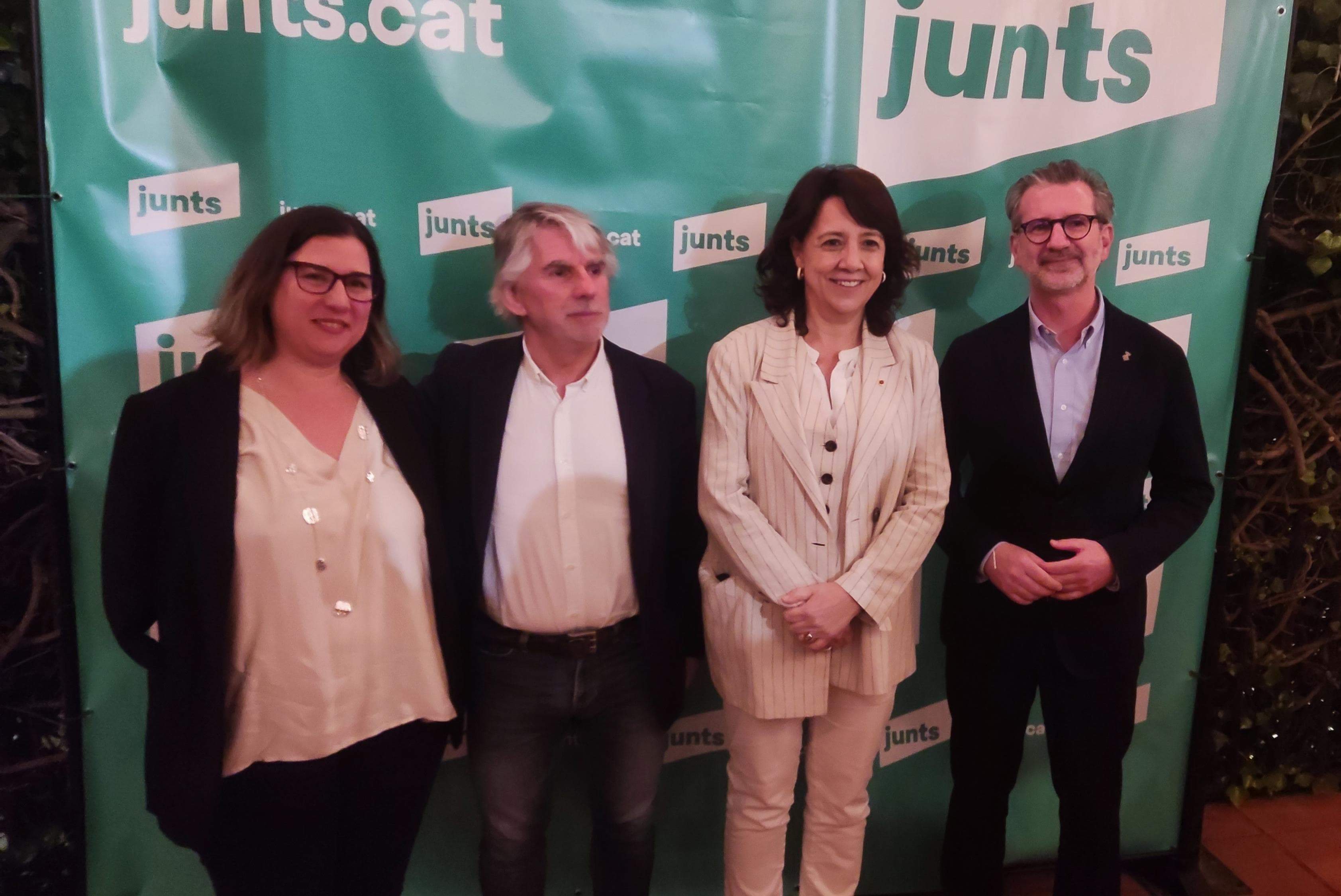 Marta Canas, Pere Canadell, Anna Erra i Josep Maria Vallès FOTO: TOT Sant Cugat