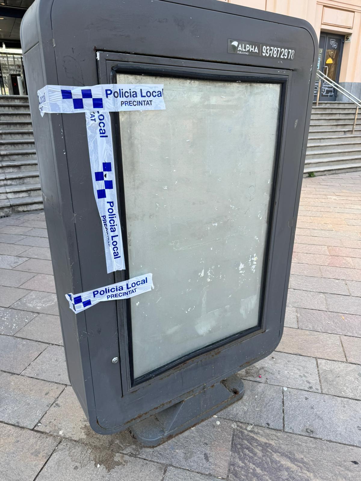 Perill públic FOTO: Antoni Roure