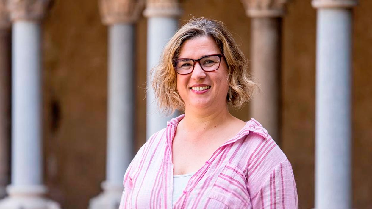 La presidenta de Junts per Sant Cugat, Marta Canas FOTO: Junts per Sant Cugat