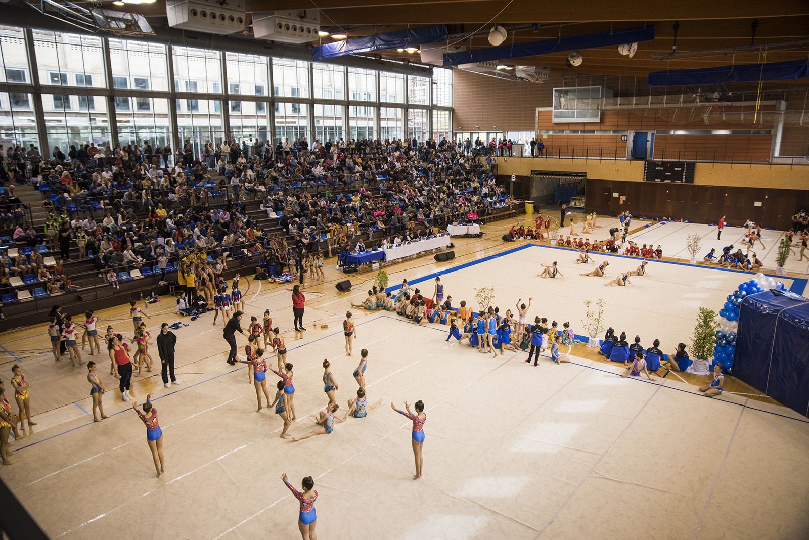 4a Edició del Trofeu Club Gimnàstica Rítmica i Estètica Sant Cugat. FOTO: Bernat Millet.