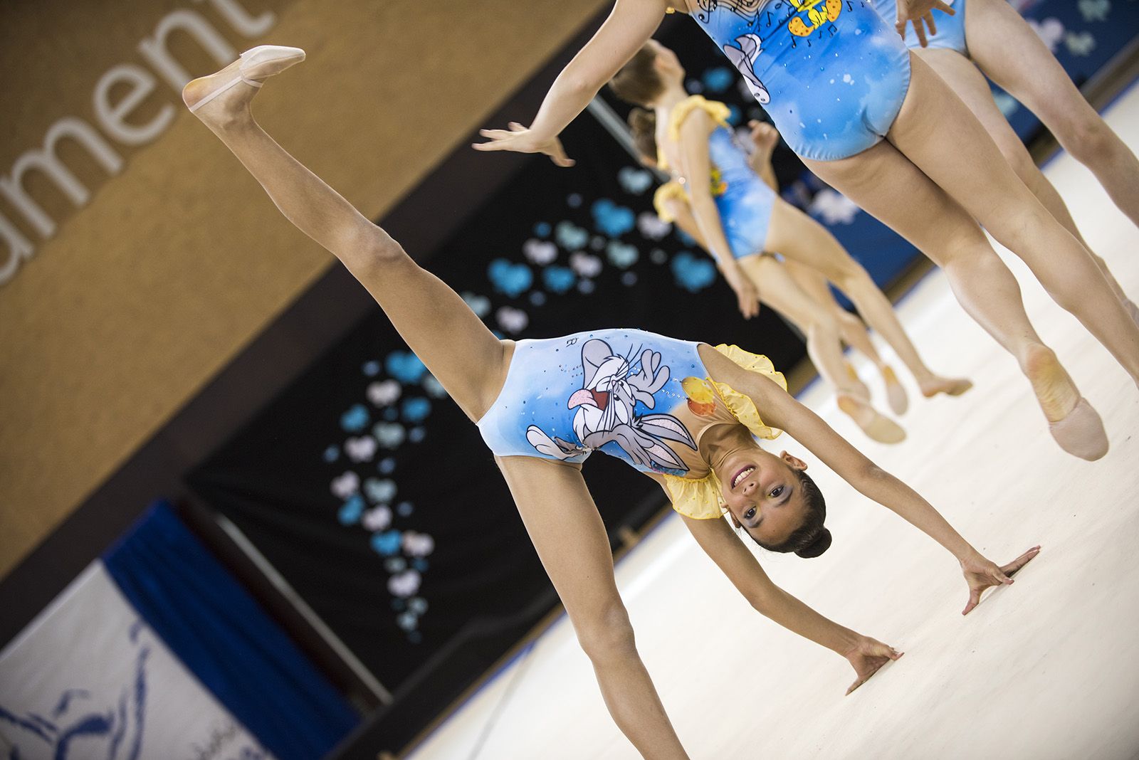 4a Edició del Trofeu Club Gimnàstica Rítmica i Estètica Sant Cugat. FOTO: Bernat Millet.