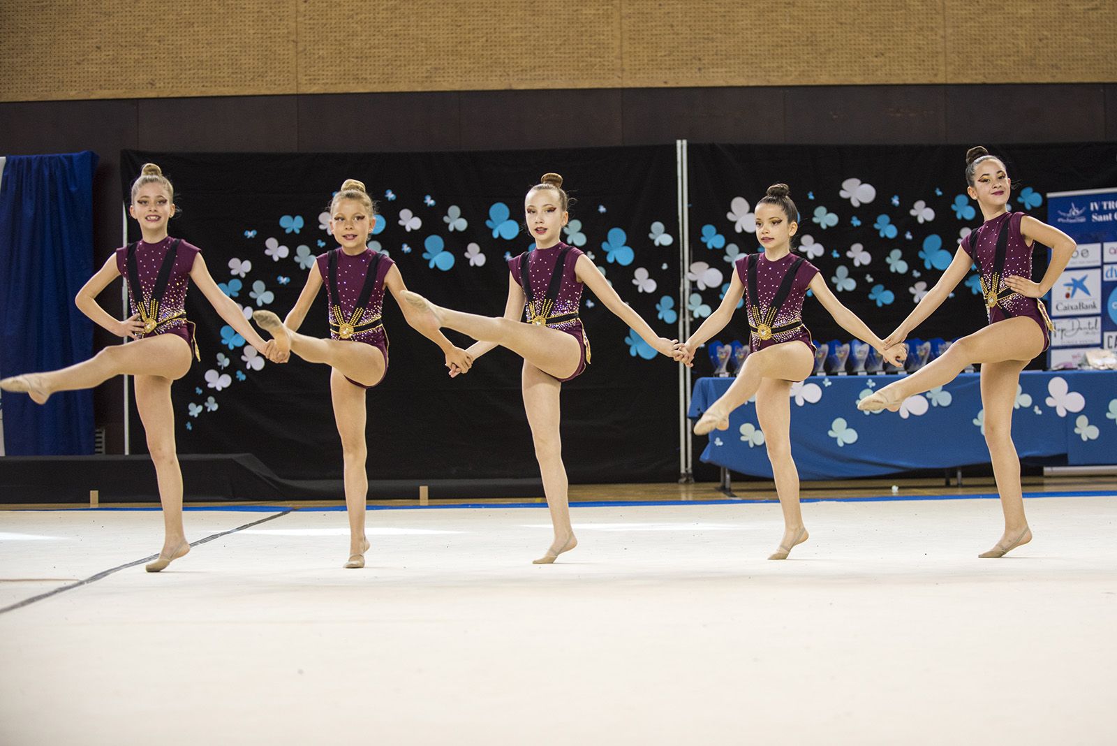 4a Edició del Trofeu Club Gimnàstica Rítmica i Estètica Sant Cugat. FOTO: Bernat Millet