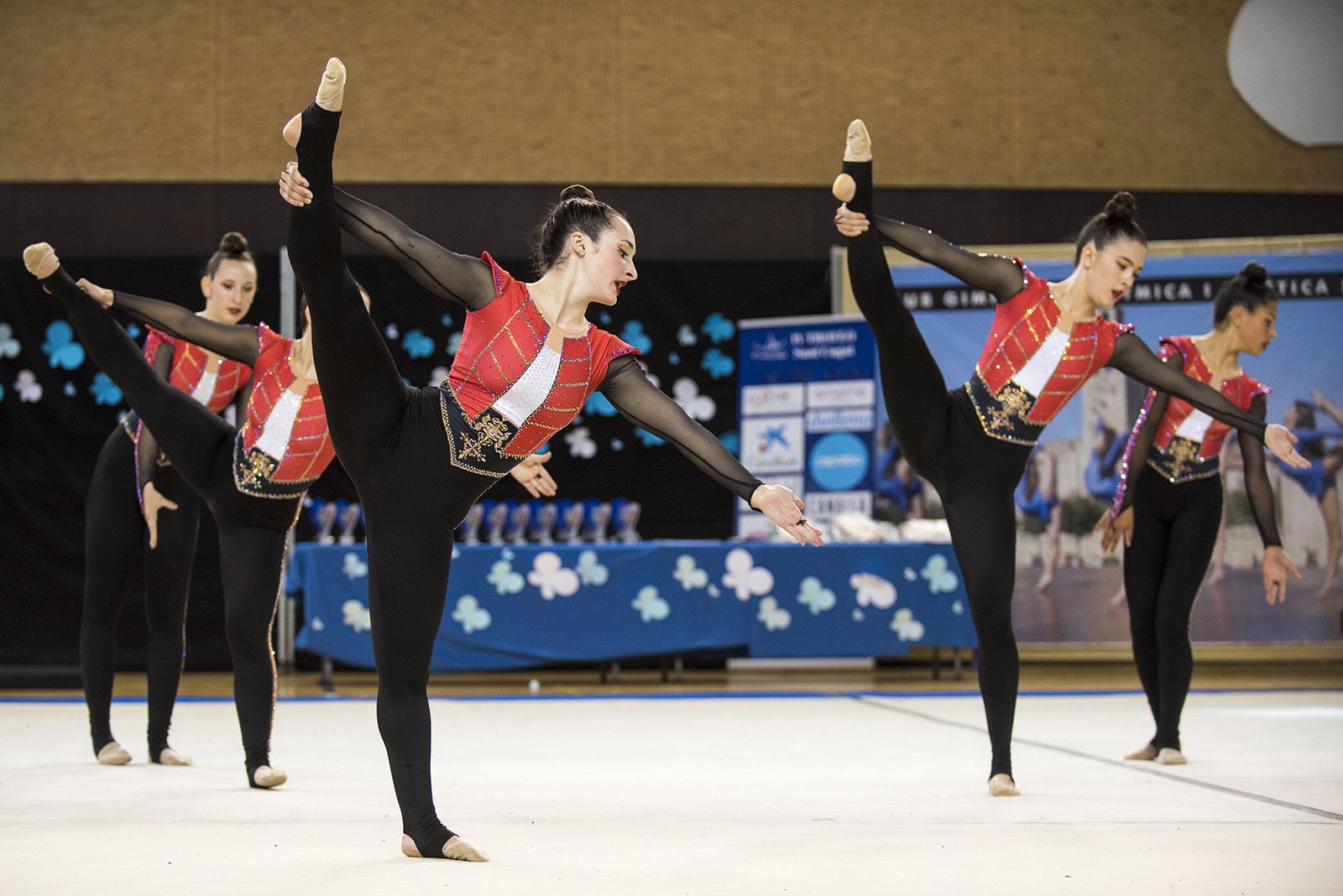 4a Edició del Trofeu Club Gimnàstica Rítmica i Estètica Sant Cugat. FOTO: Bernat Millet.