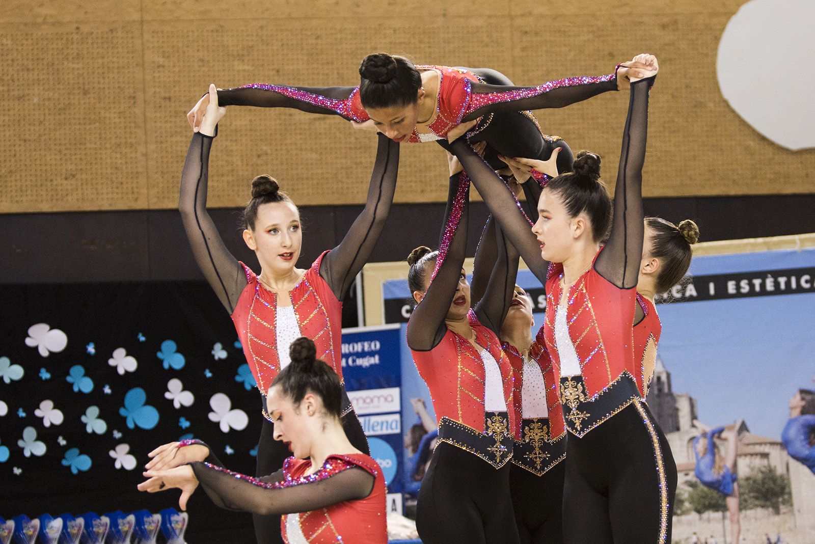 4a Edició del Trofeu Club Gimnàstica Rítmica i Estètica Sant Cugat. FOTO: Bernat Millet.