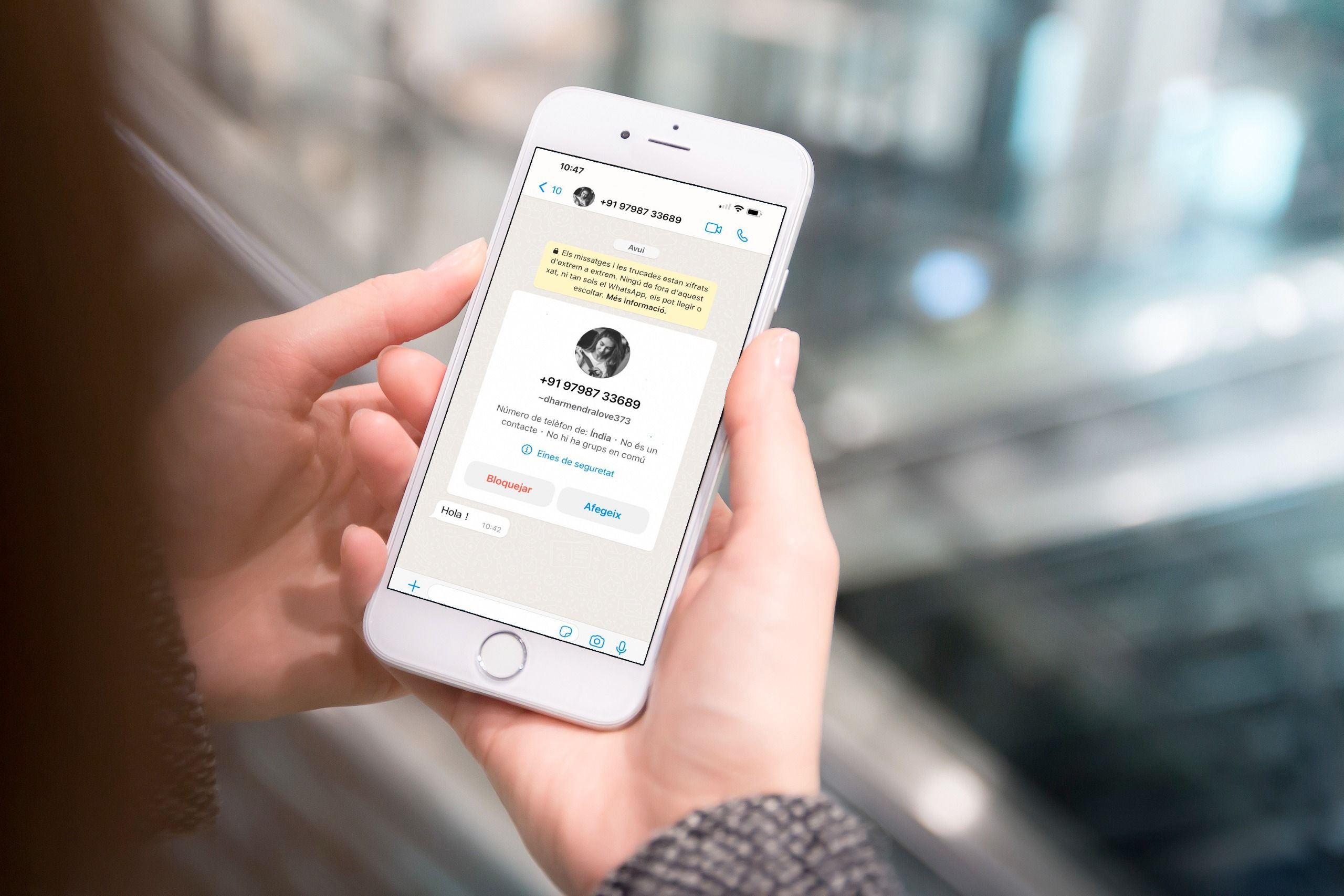 Alguns missatges venen de països amb vies de desenvolupament FOTO: TOT Sant Cugat 