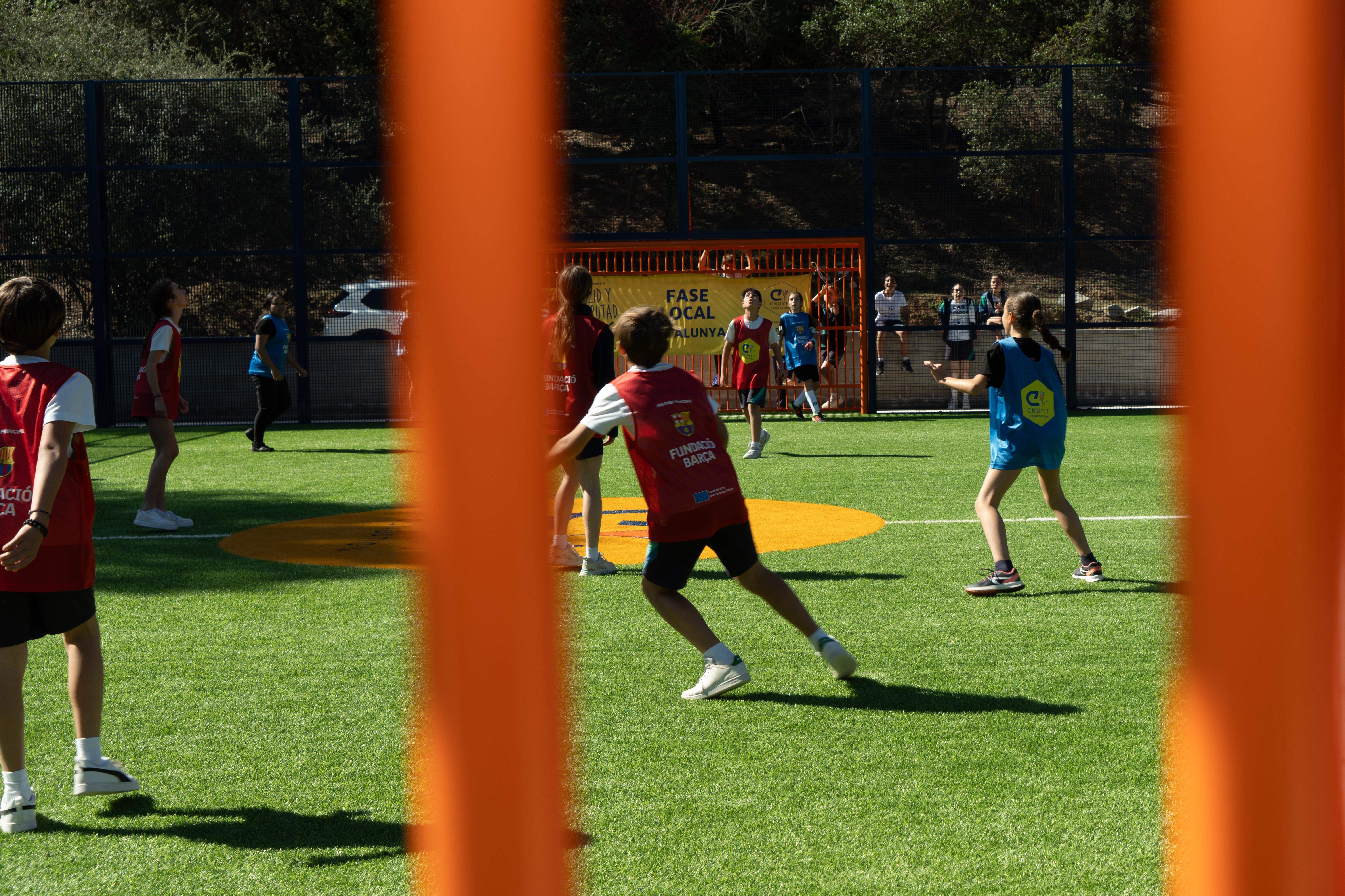 Torneig Cruyff Court a Catalònia Fundació Creativa. FOTO: Carme de Olazábal