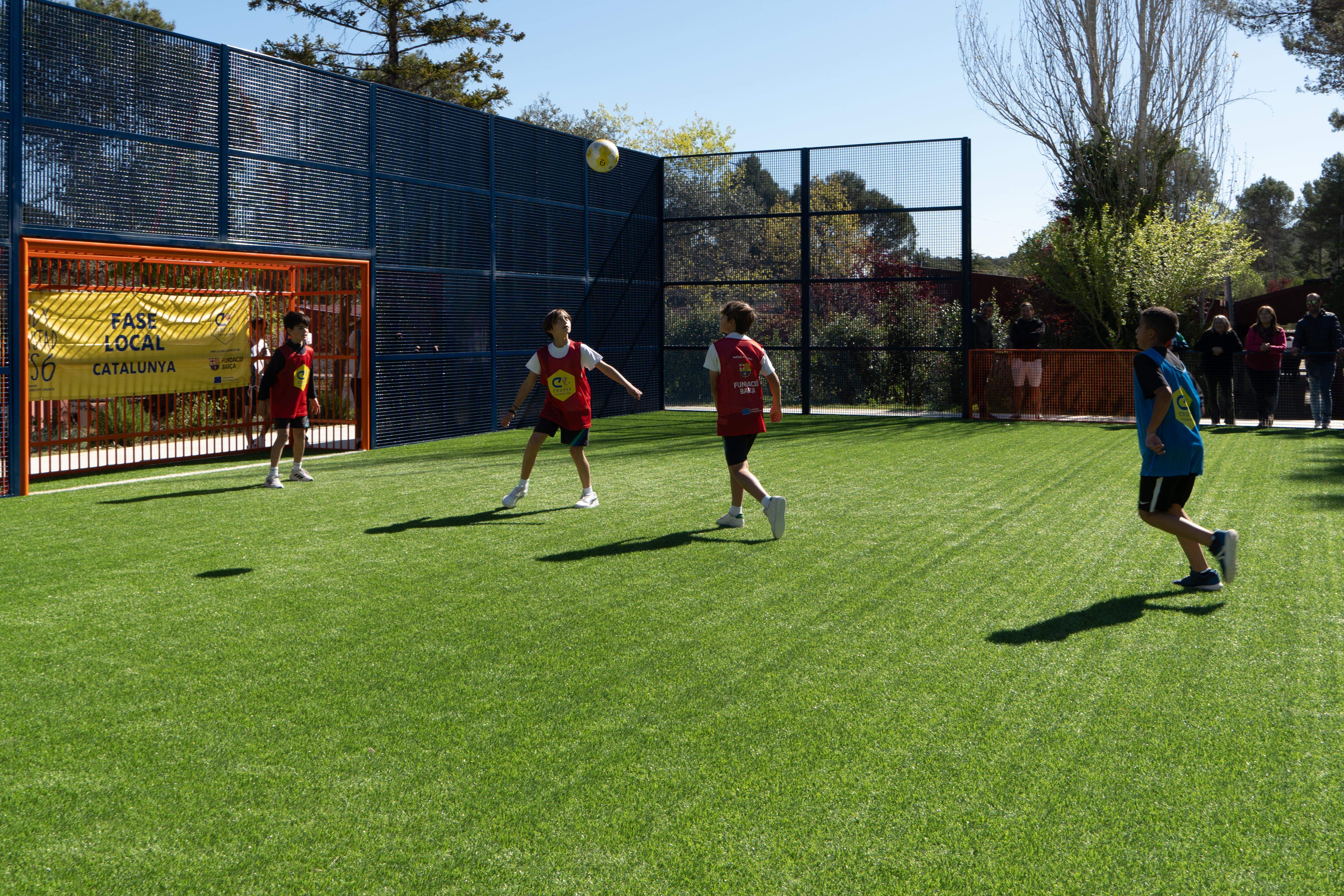 Torneig 'Cruyff Courts' a Catalònia Fundació Creativa. FOTO: Carme de Olazábal