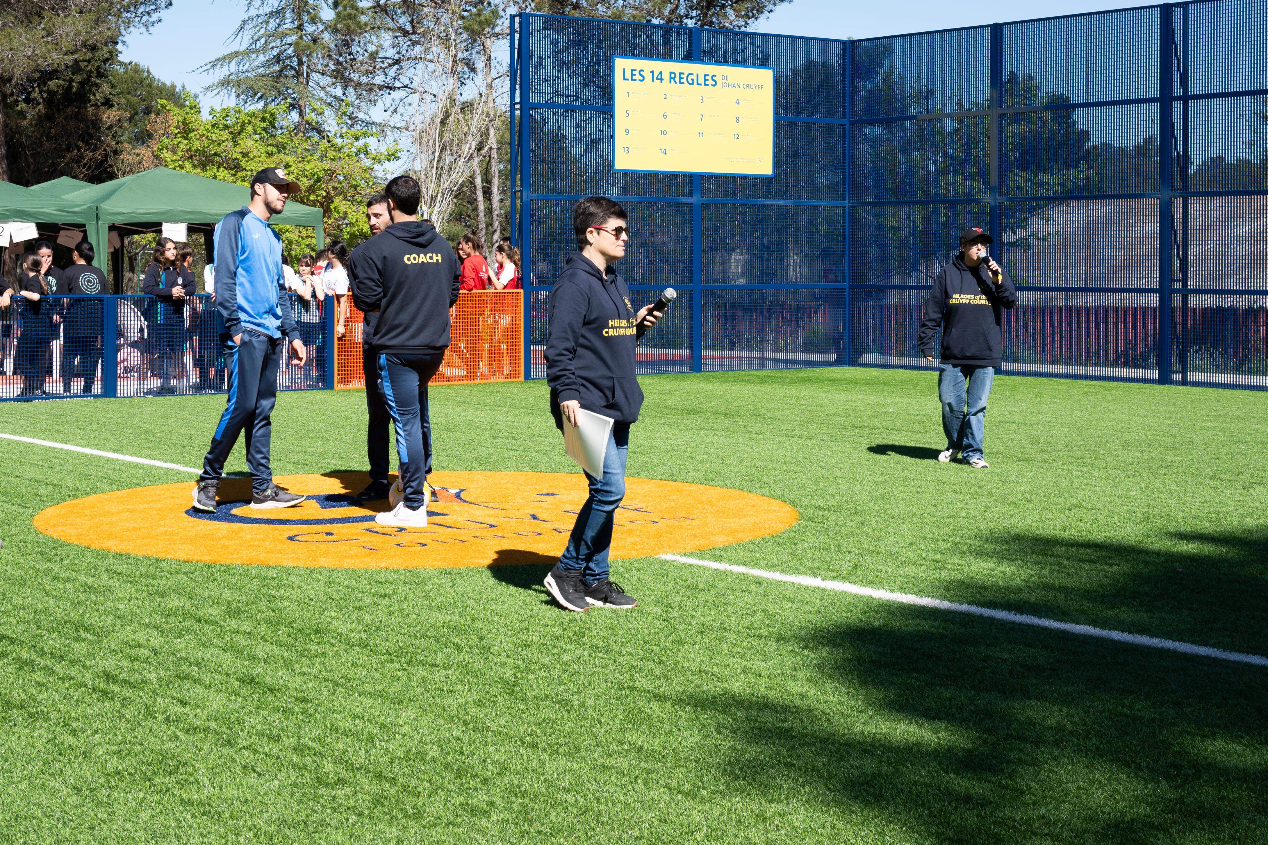 Torneig Cruyff Court a Catalònia Fundació Creativa. FOTO: Carme de Olazábal