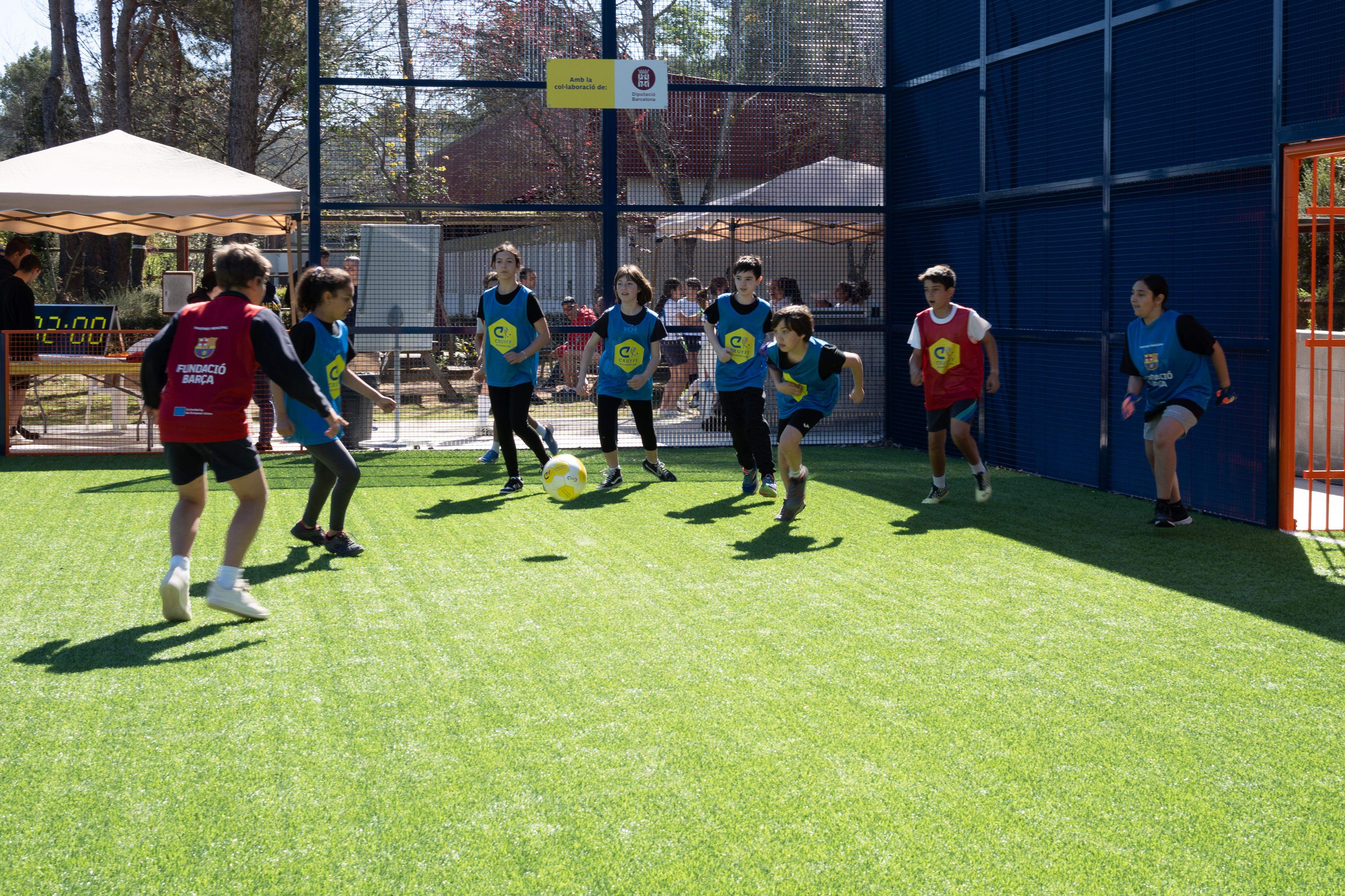Torneig Cruyff Court a Catalònia Fundació Creativa. FOTO: Carme de Olazábal