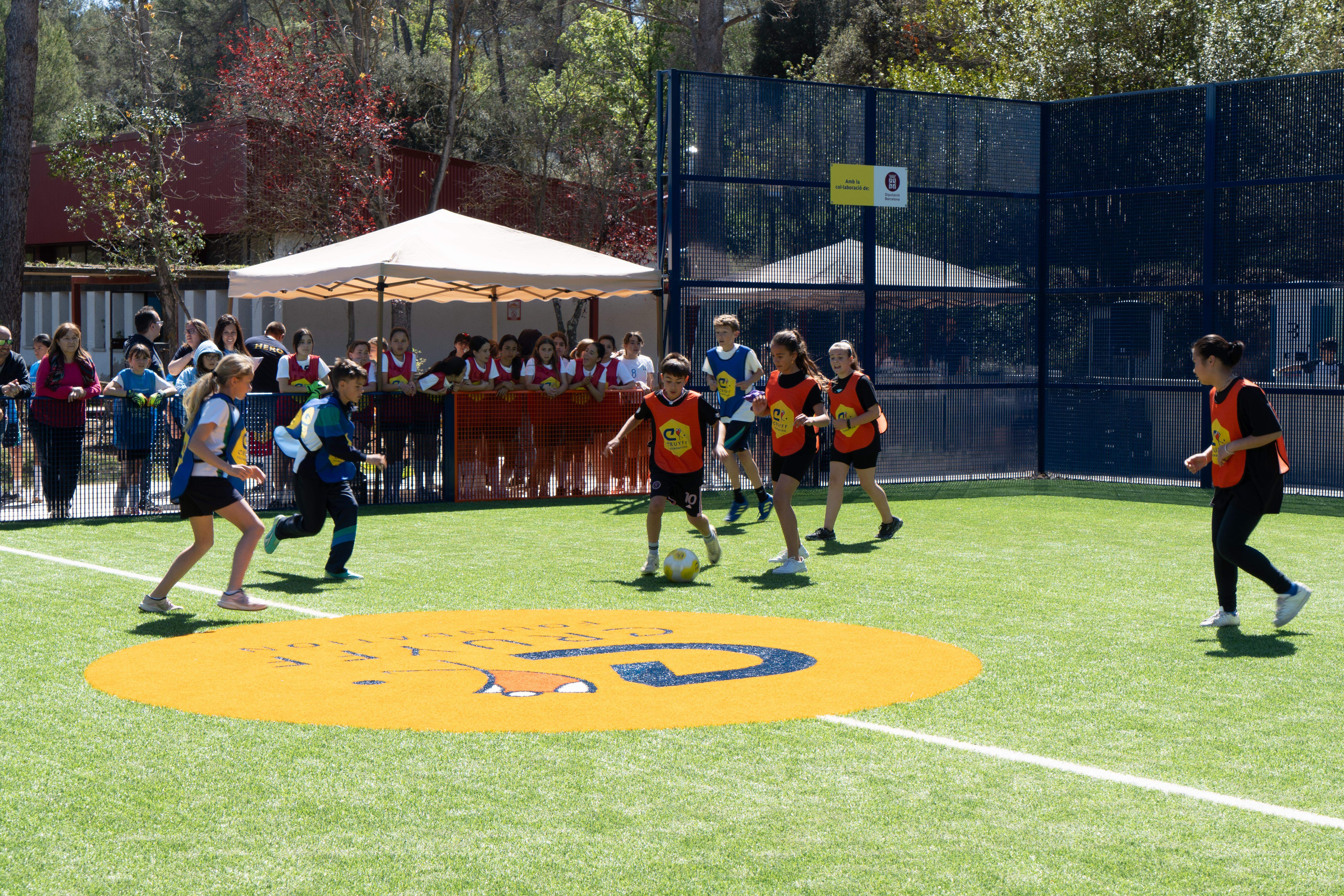 Torneig Cruyff Court a Catalònia Fundació Creativa. FOTO: Carme de Olazábal