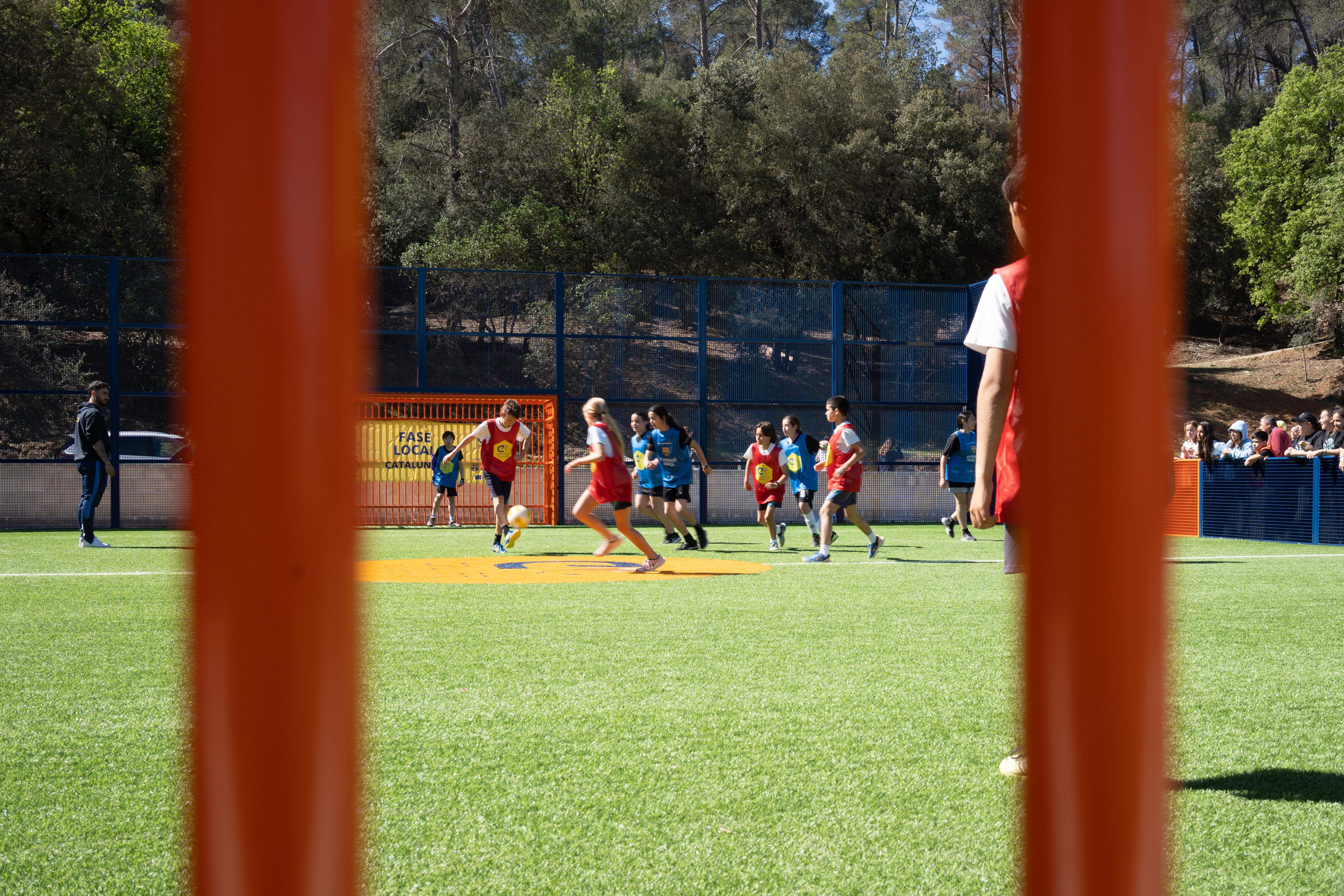 Torneig Cruyff Court a Catalònia Fundació Creativa.  FOTO: Carme de Olazábal