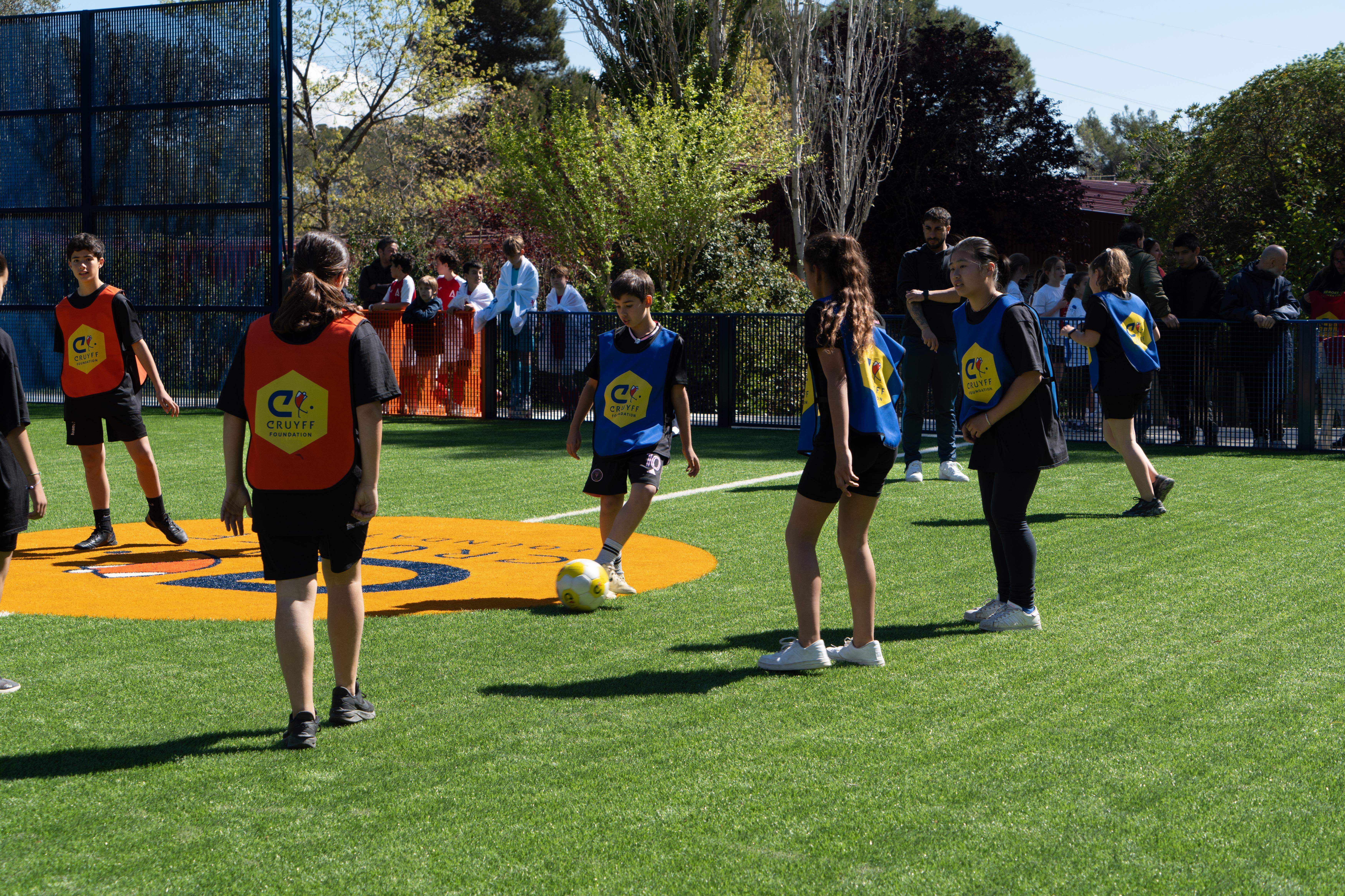Torneig Cruyff Court a Catalònia Fundació Creativa. FOTO: Carme de Olazábal