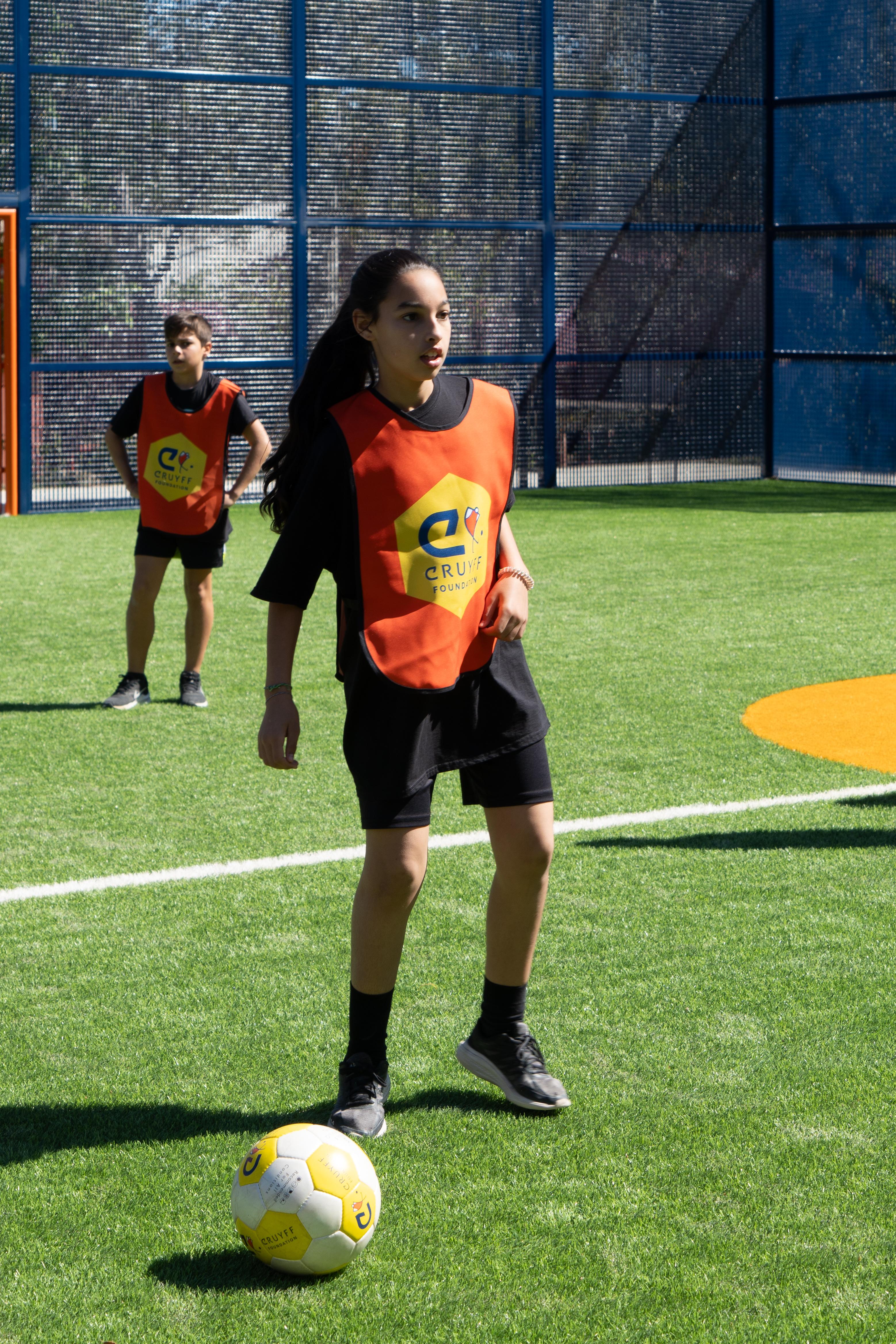 Torneig Cruyff Court a Catalònia Fundació Creativa.  FOTO: Carme de Olazábal
