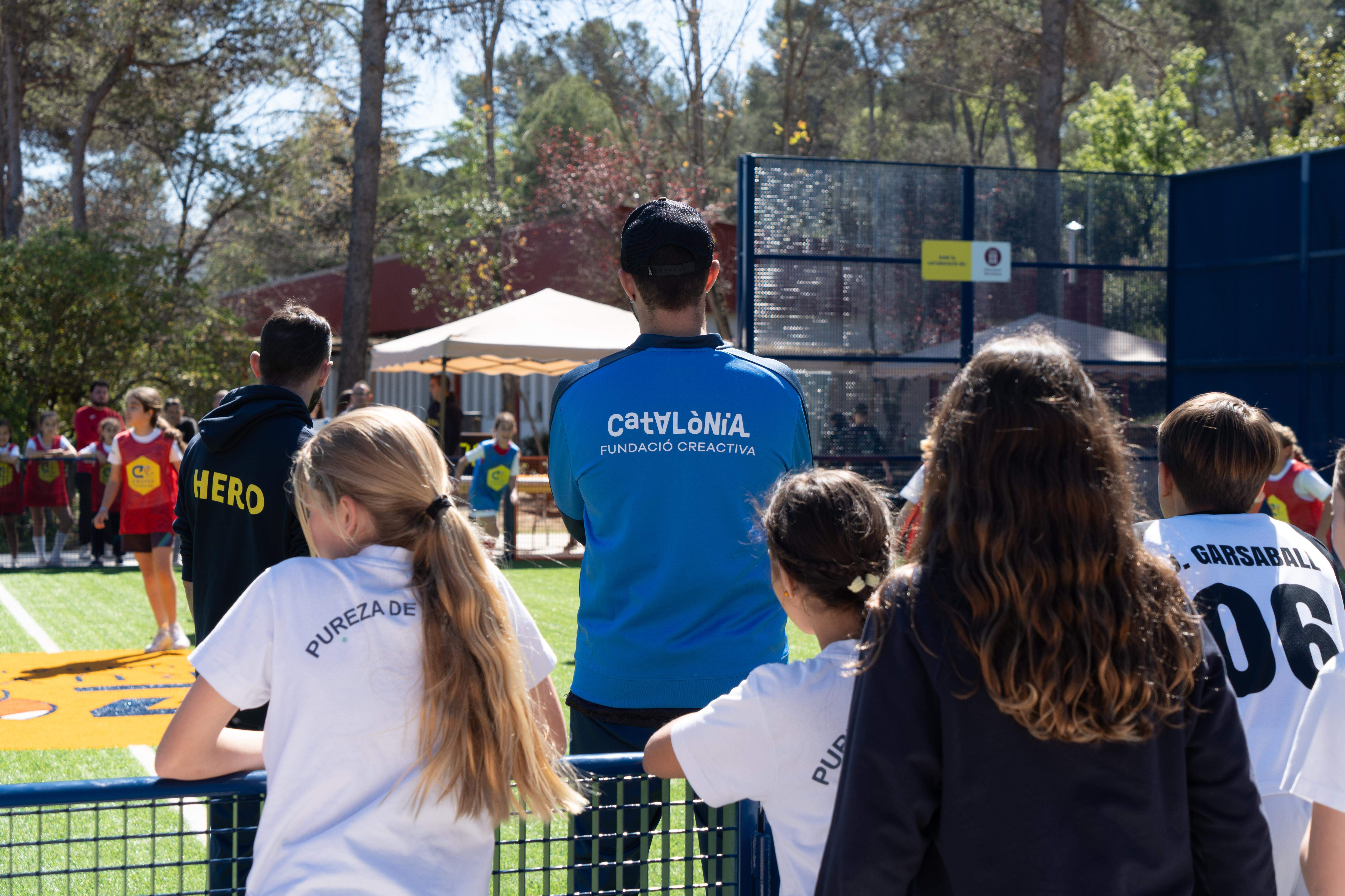Torneig Cruyff Court a Catalònia Fundació Creativa.  FOTO: Carme de Olazábal