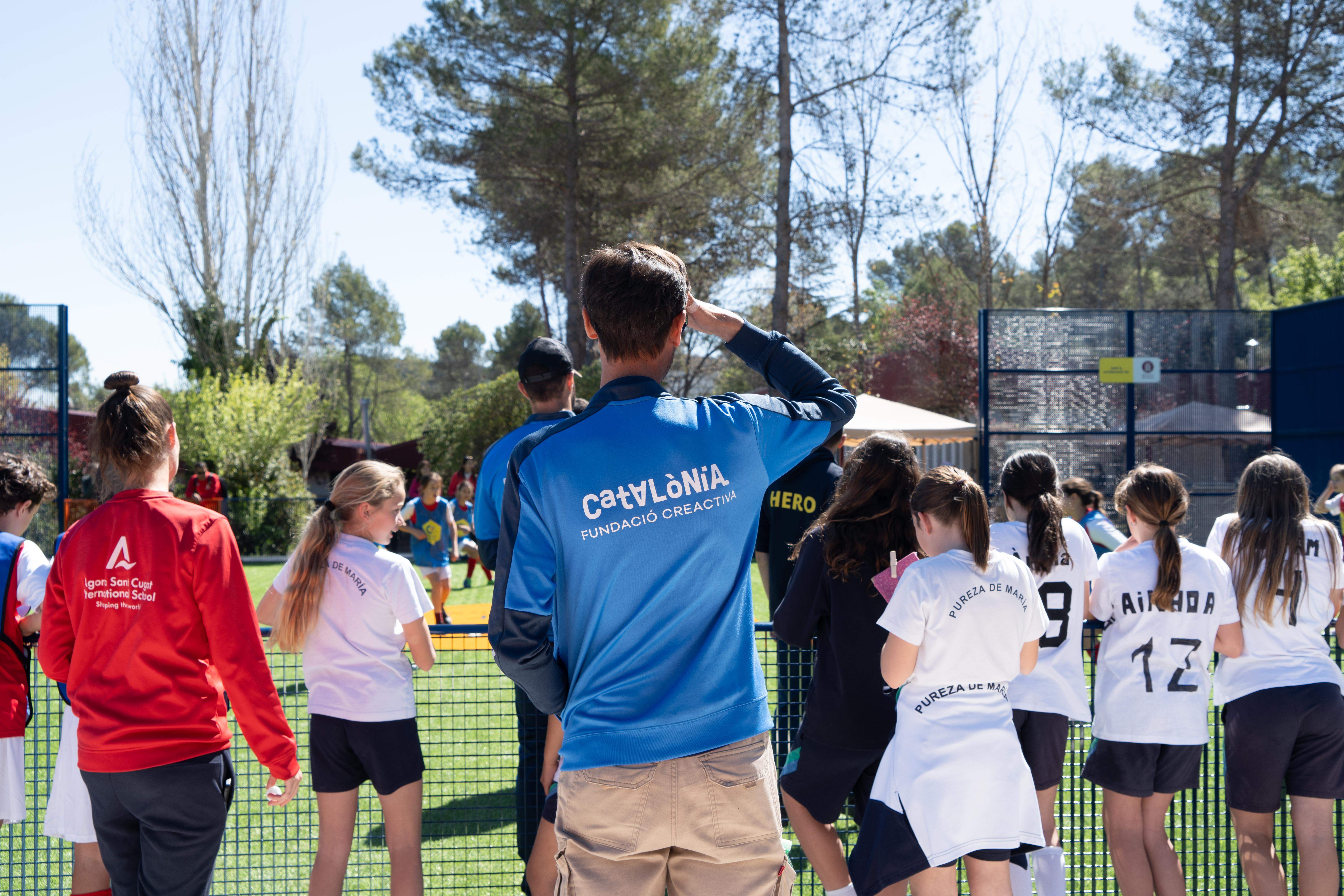 Torneig Cruyff Court a Catalònia Fundació Creativa.  FOTO: Carme de Olazábal
