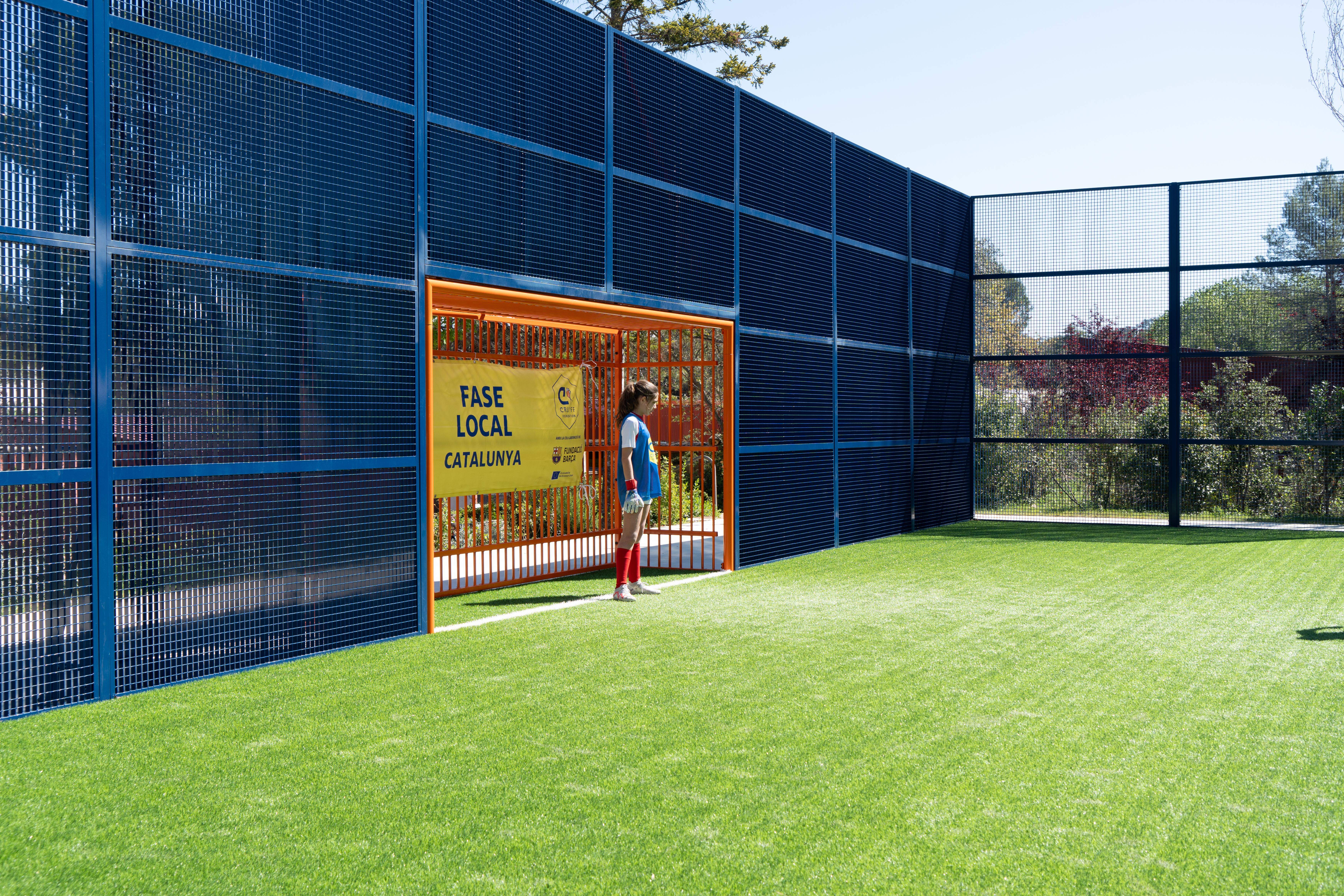 Torneig Cruyff Court a Catalònia Fundació Creativa. FOTO: Carme de Olazábal
