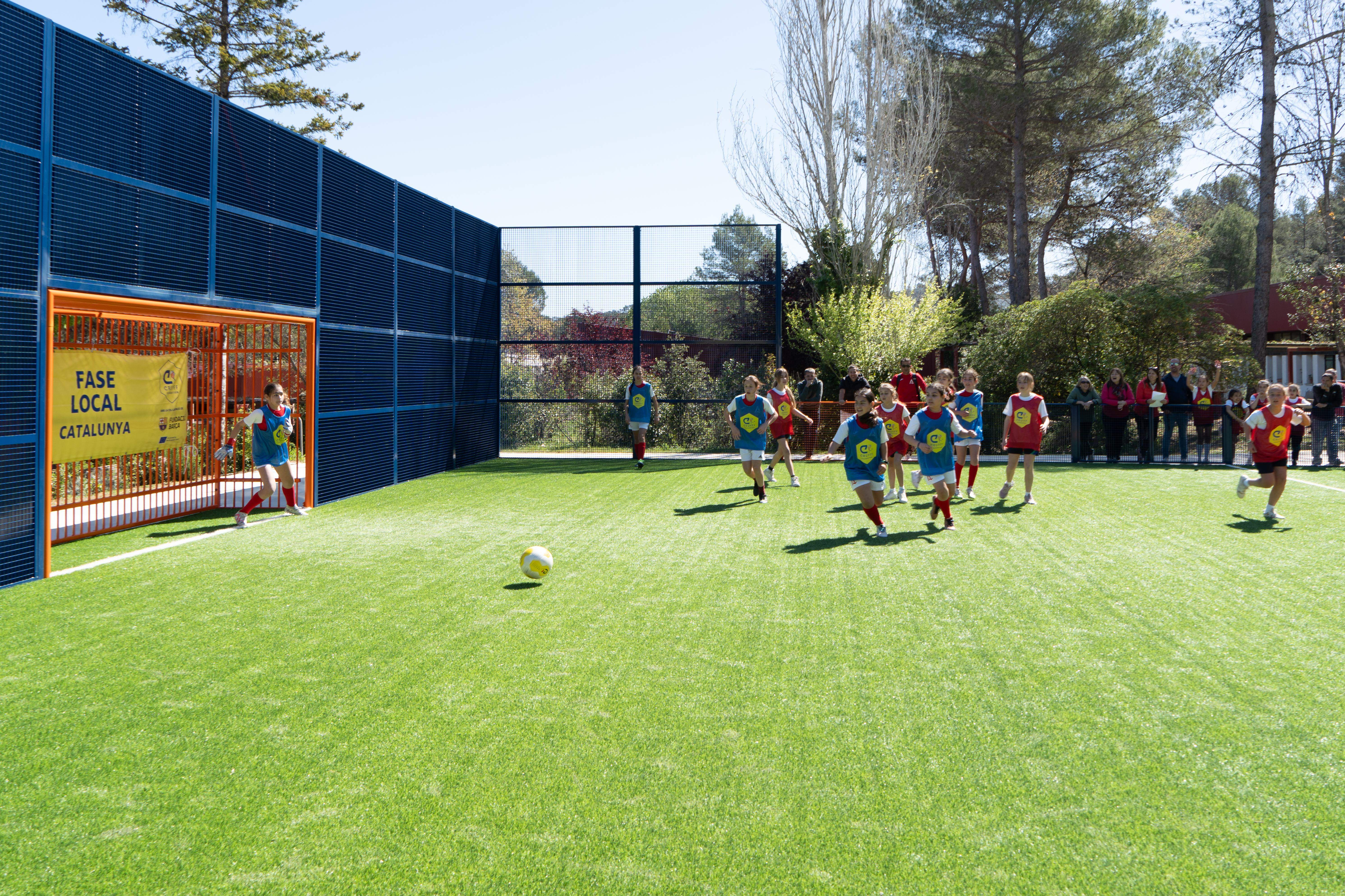 Torneig Cruyff Court a Catalònia Fundació Creativa.  FOTO: Carme de Olazábal