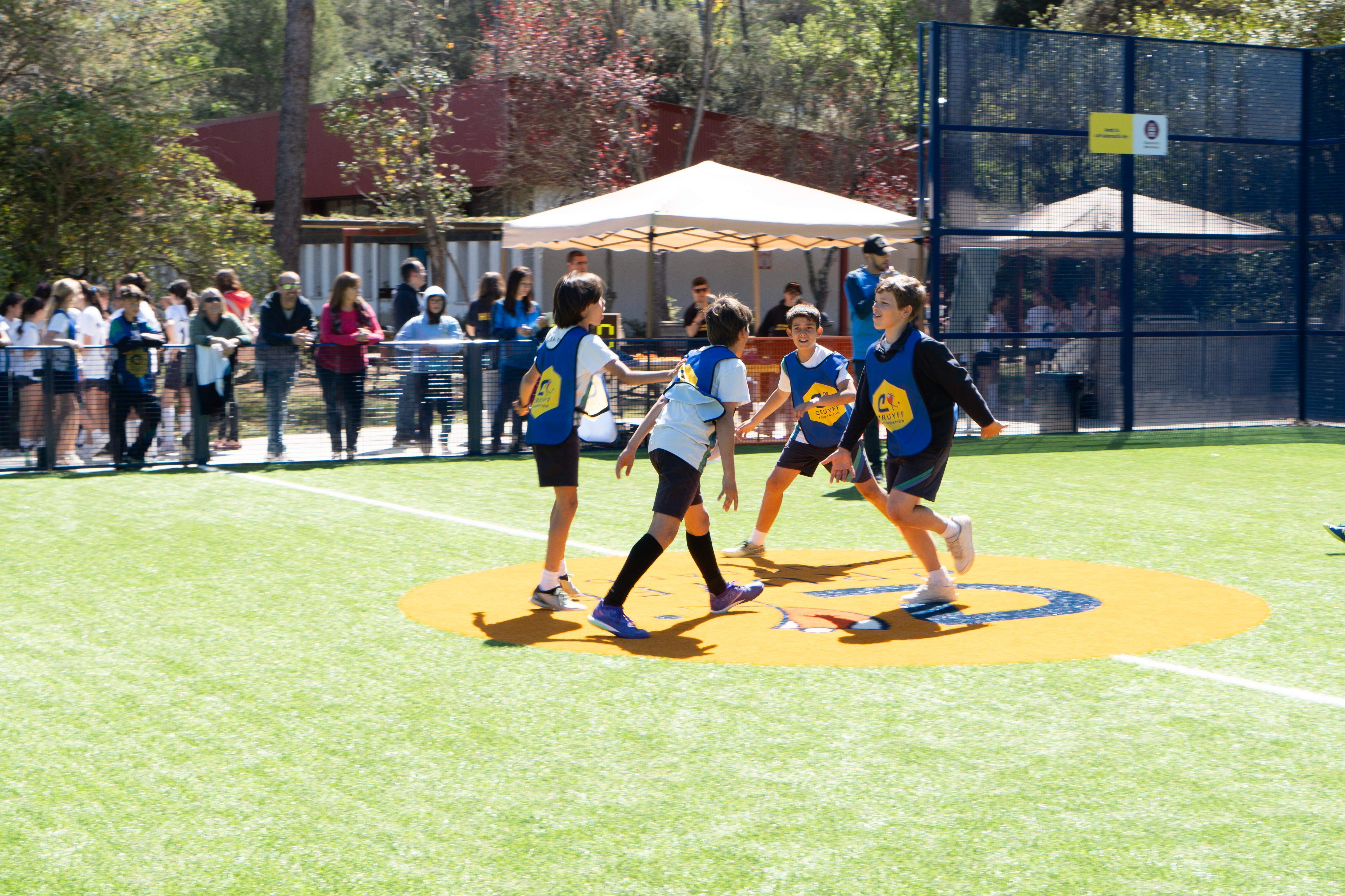 Torneig Cruyff Court a Catalònia Fundació Creativa. FOTO: Carme de Olazábal