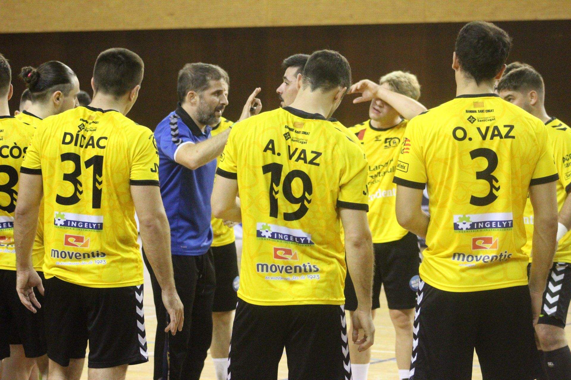 L'hanbol Sant Cugat guanya i es posa líder de la lliga. Foto: Nielo Ballart