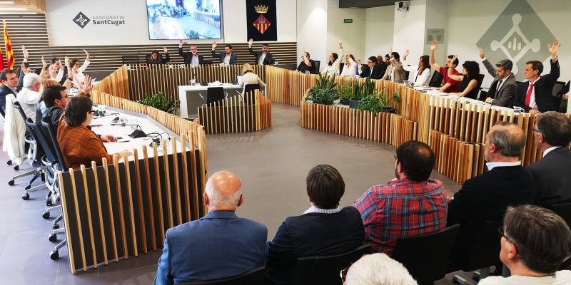 El Ple Municipal ha decidit atorgar la Medalla d'Honor a Creu Roja Sant Cugat-Rubí-Valldoreix. FOTO: Ajuntament