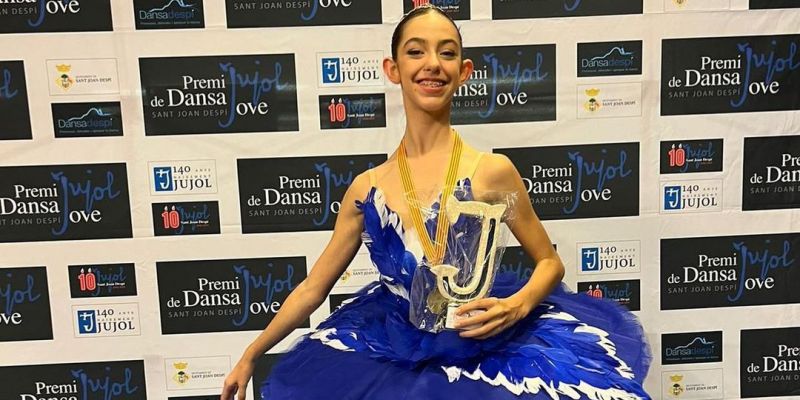 Mariona Espuny, ballarina de l'Escola Fusió FOTO: Cedida