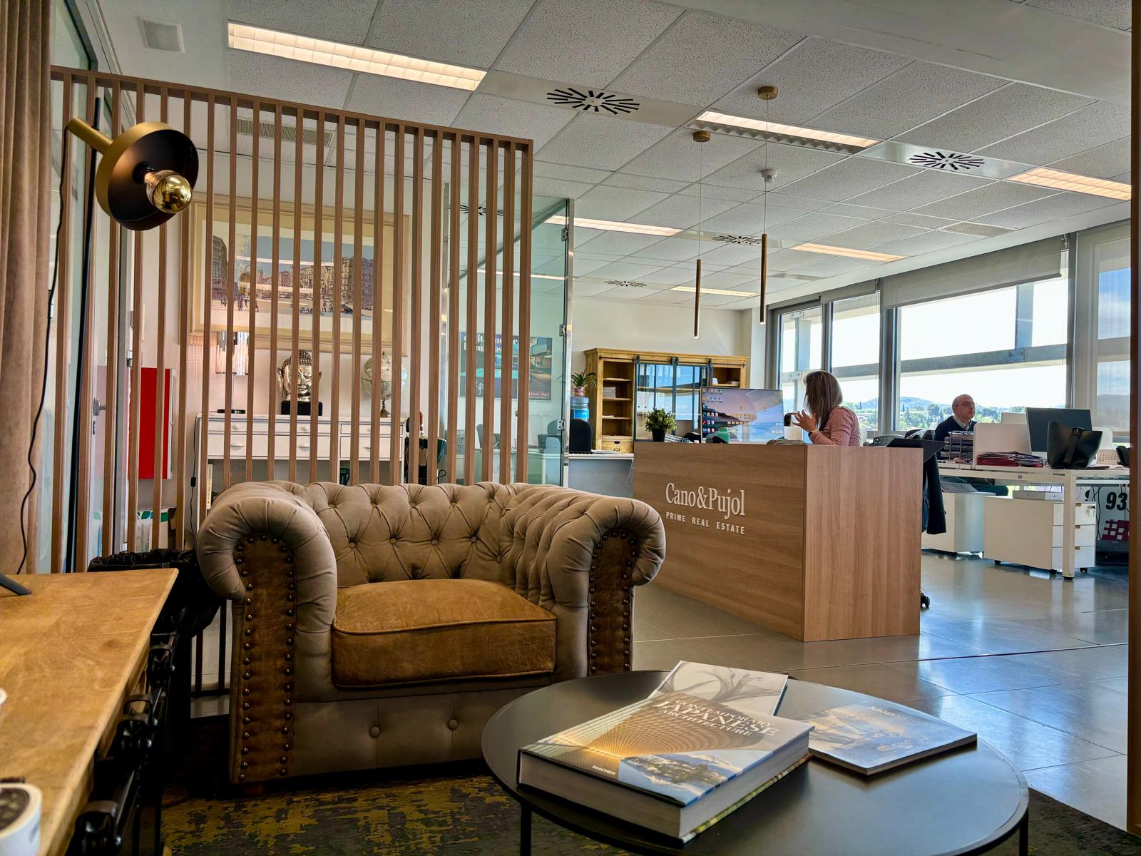 Oficines de Mira-Sol Centre de Cano & Pujol Prime Real Estate amb seu a Sant Cugat. FOTO: Cedida