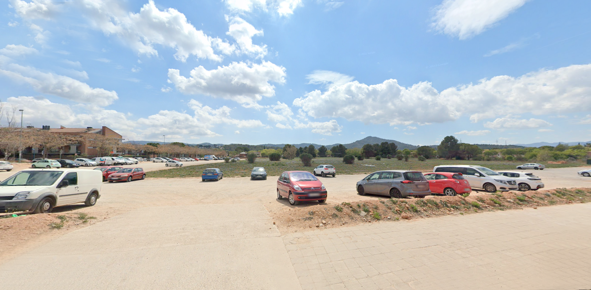 La parcel·la on s'havia de desenvolupar el projecte després del procés participatiu FOTO: Google Street View