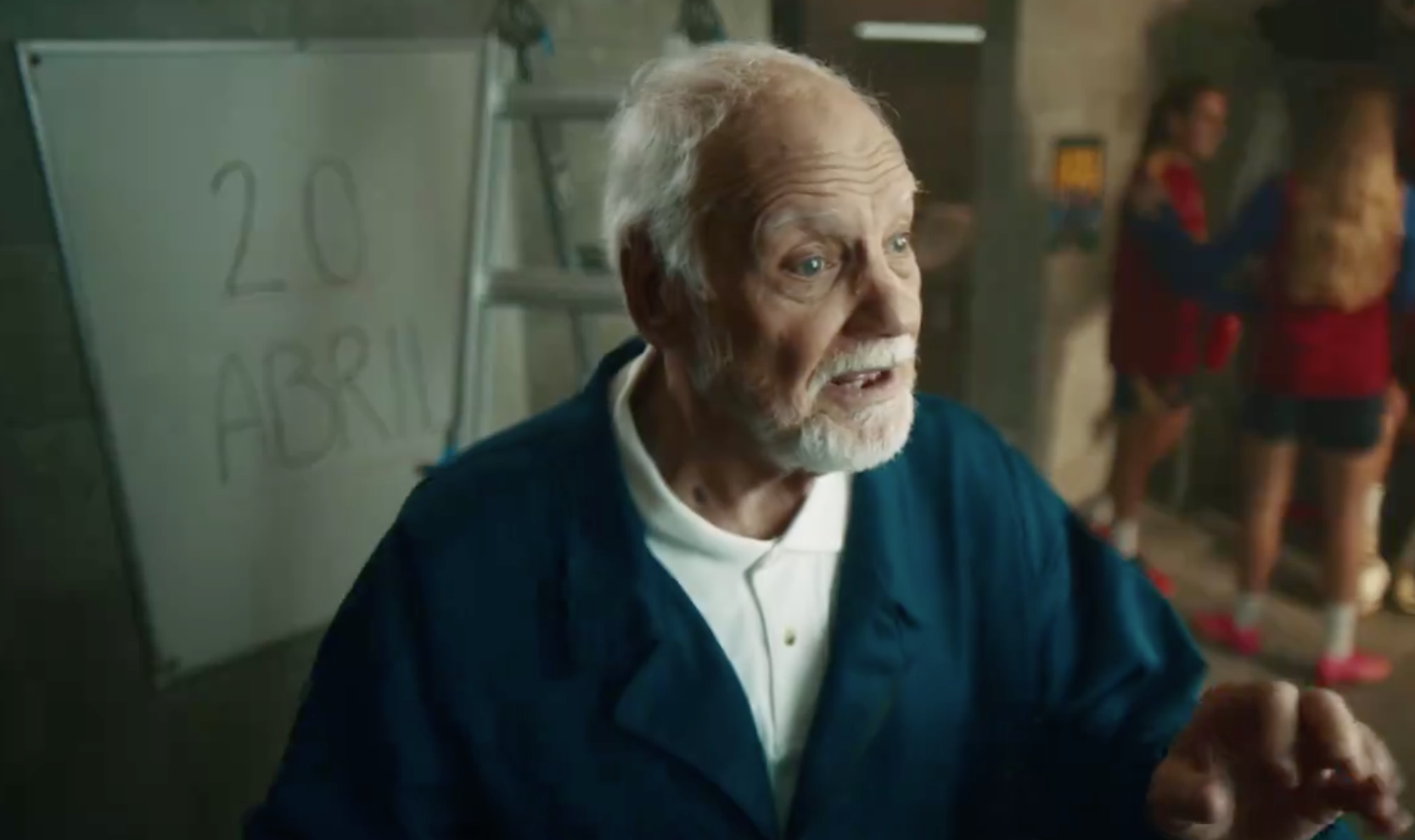 Xavier Tor, en el nou espot del FC Barcelona. FOTO: FC Barcelona