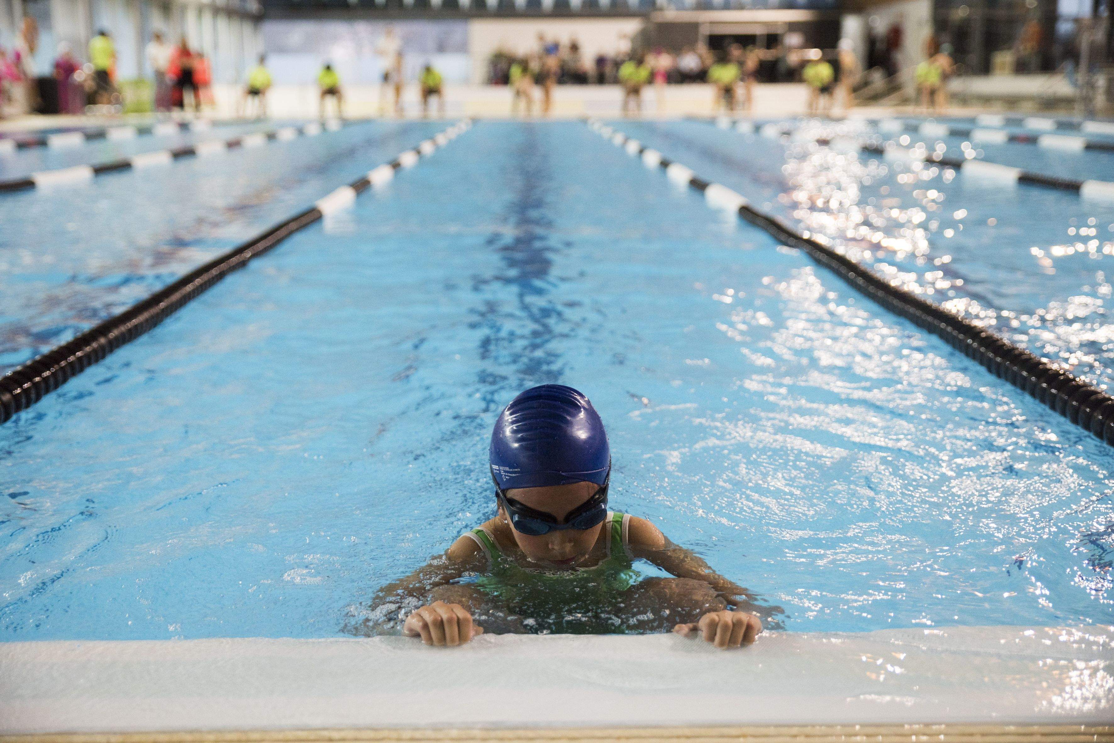 Piscina del PAV 3 FOTO: Bernat Millet (TOT Sant Cugat)