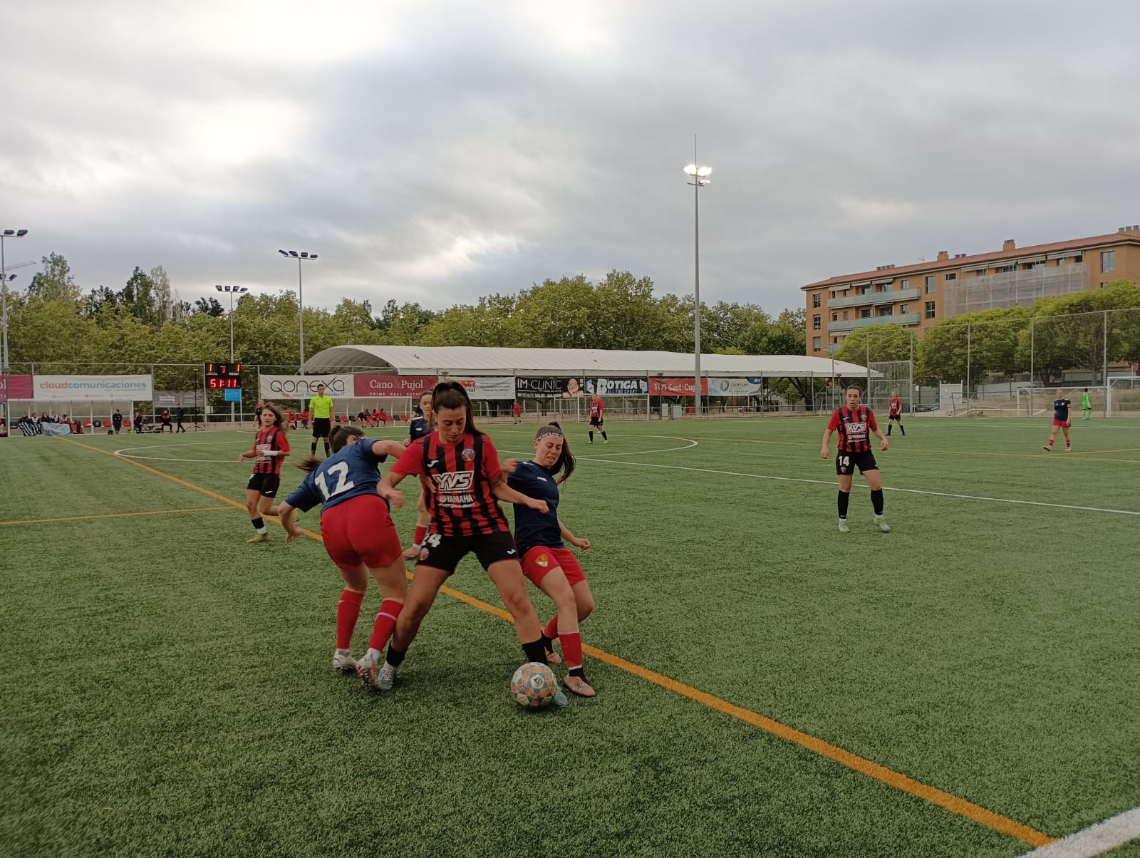 El Sant Cugat FC femení guanya per 4 1 al Fundació Terrassa 1906. Foto: Dani Esclusa