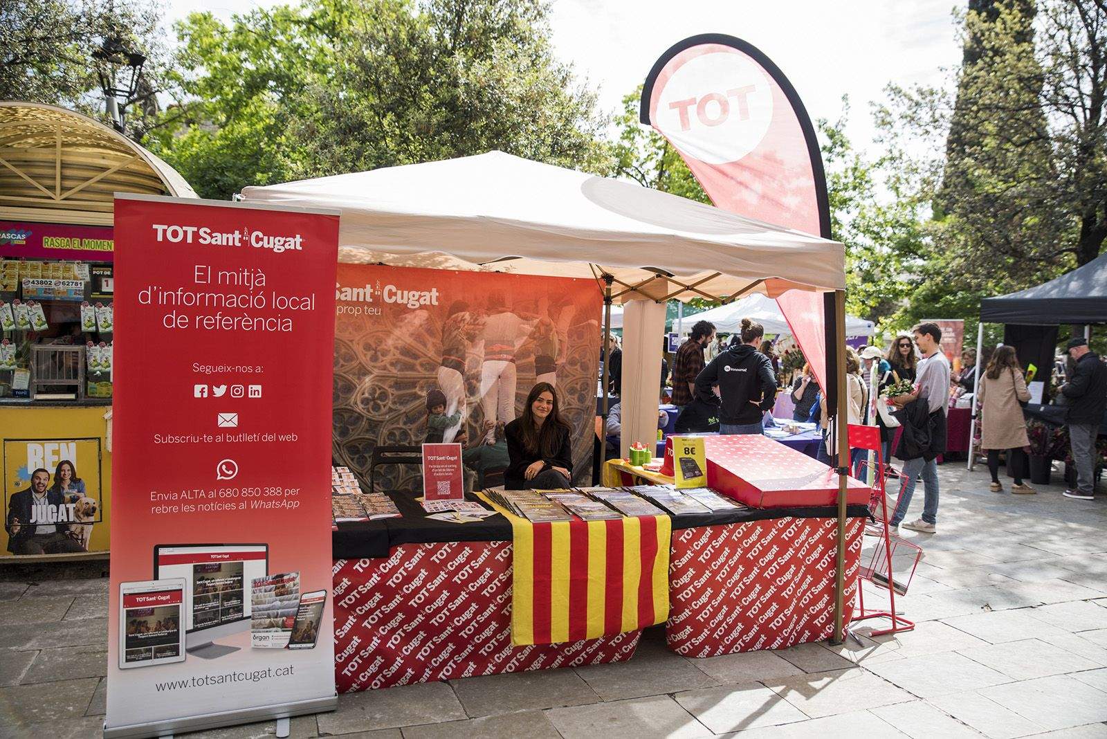 Sant Jordi a Sant Cugat 2024 FOTO: Bernat Millet