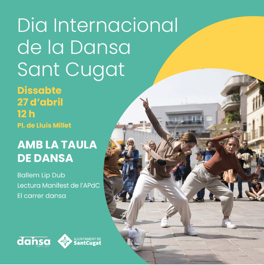 Cartell del Dia de la Dansa 2024 FOTO: Cedida