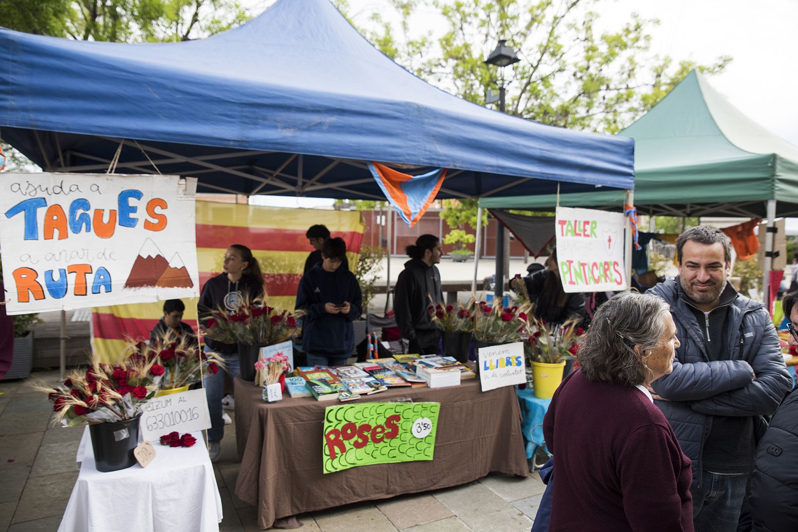 Sant Jordi a Sant Cugat 2024 FOTO: Bernat Millet