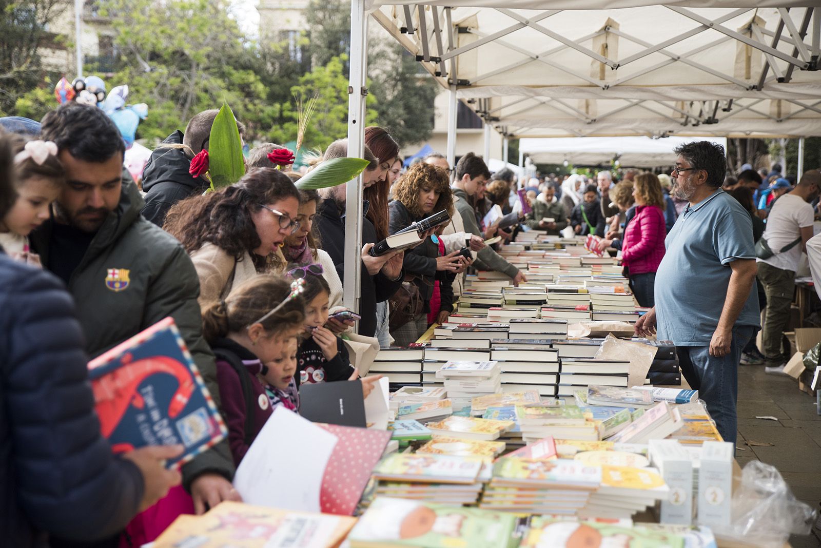 Sant Jordi a Sant Cugat 2024 FOTO: Bernat Millet
