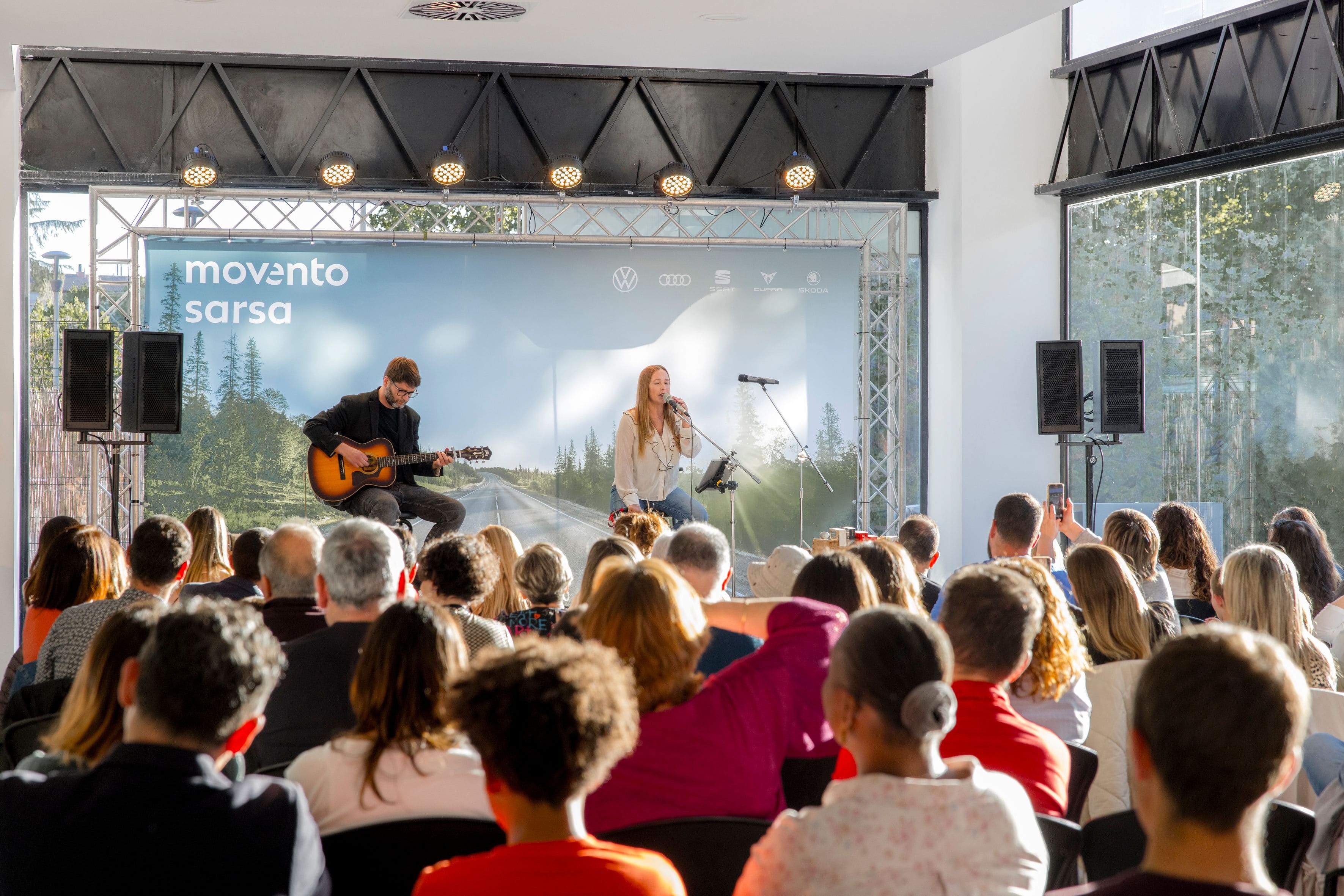 Elisabeth Rodergas al primer concert del Concessionari Movento Sarsa Skoda de Sant Cugat FOTO: Cedida