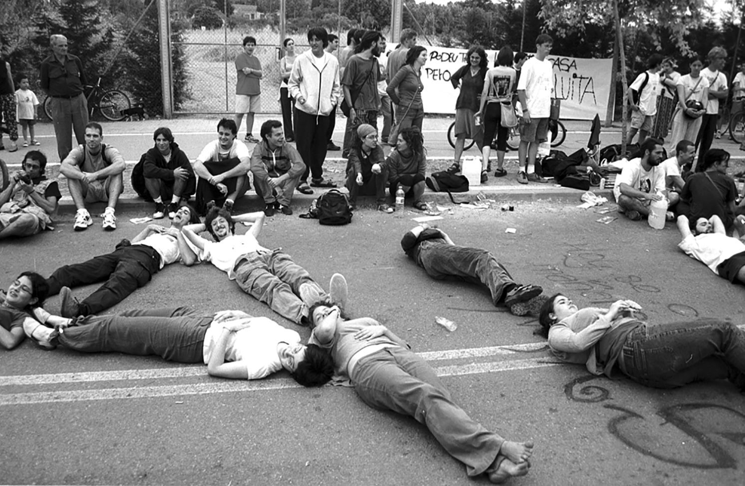 25 anys de l'okupació de la Masia de Torreblanca FOTO: Arxiu