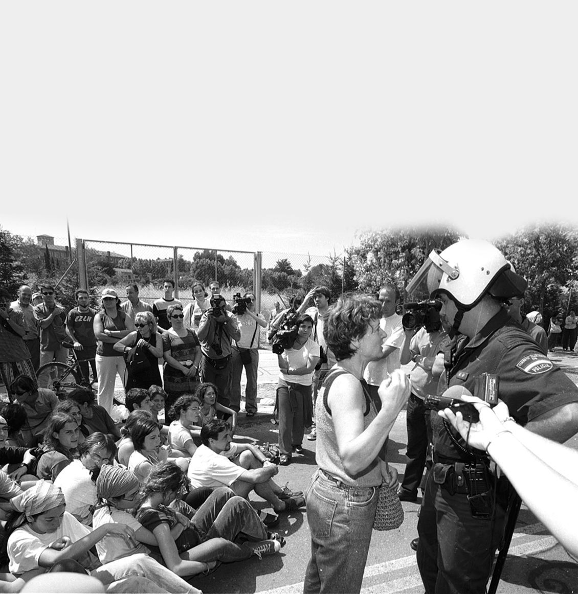 25 anys de l'okupació de la Masia de Torreblanca FOTO: Arxiu