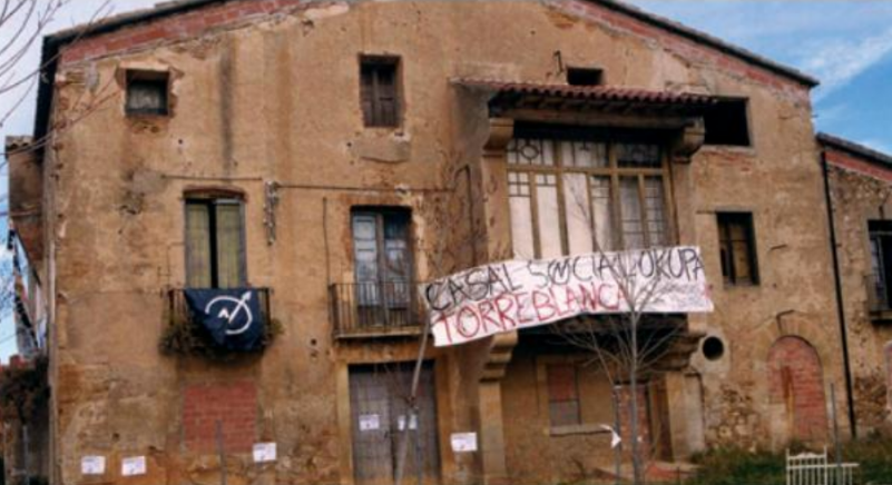 25 anys de l'okupació de la Masia de Torreblanca FOTO: Arxiu
