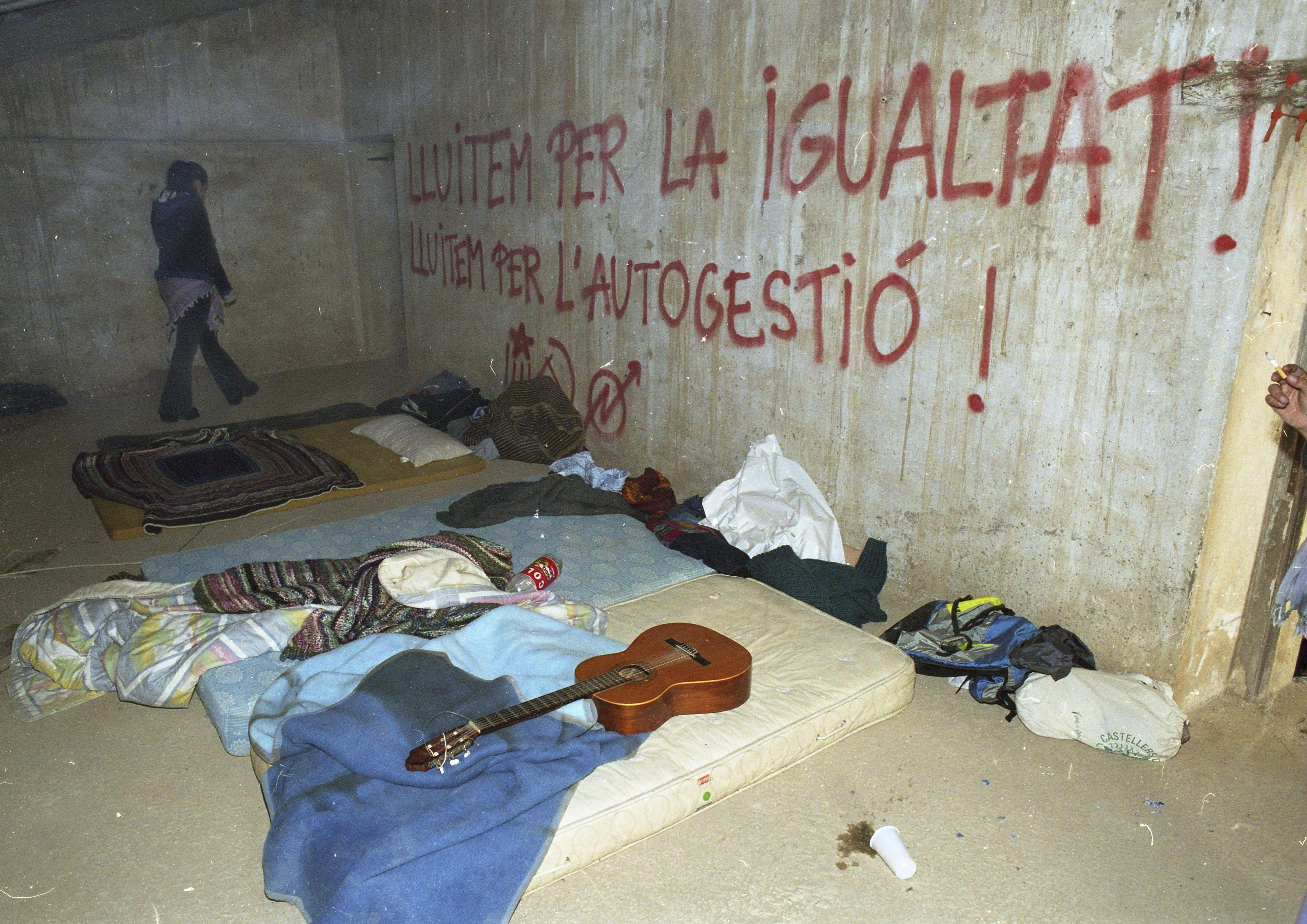 25 anys de l'okupació de la Masia de Torreblanca FOTO: Arxiu