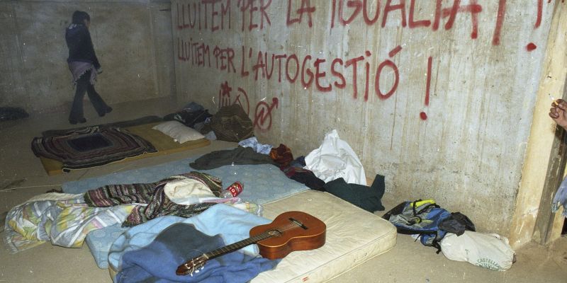 25 anys de l'okupació de la Masia de Torreblanca FOTO: Arxiu