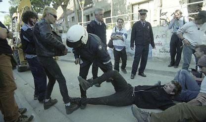 25 anys de l'okupació de la Masia de Torreblanca FOTO: Arxiu