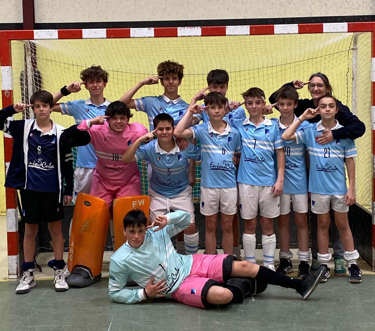 L'infantil masculí del Junior FC va acabar en la 2a posició en el Campionat de Catalunya. FOTO: Cedida