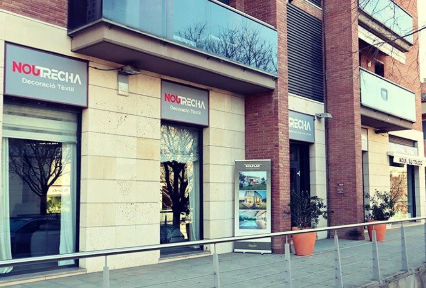 Façana de la botiga d’interiorisme NOUTRECHA a Sant Cugat. FOTO: Cedida