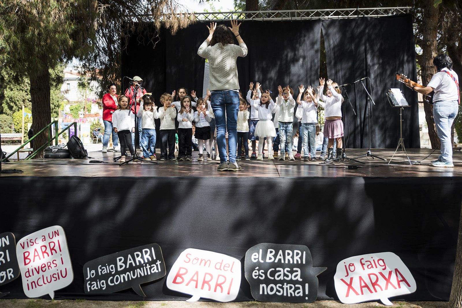 Jornada 'Fem barri' Monestir Sant Francesc. FOTO: Bernat Millet.