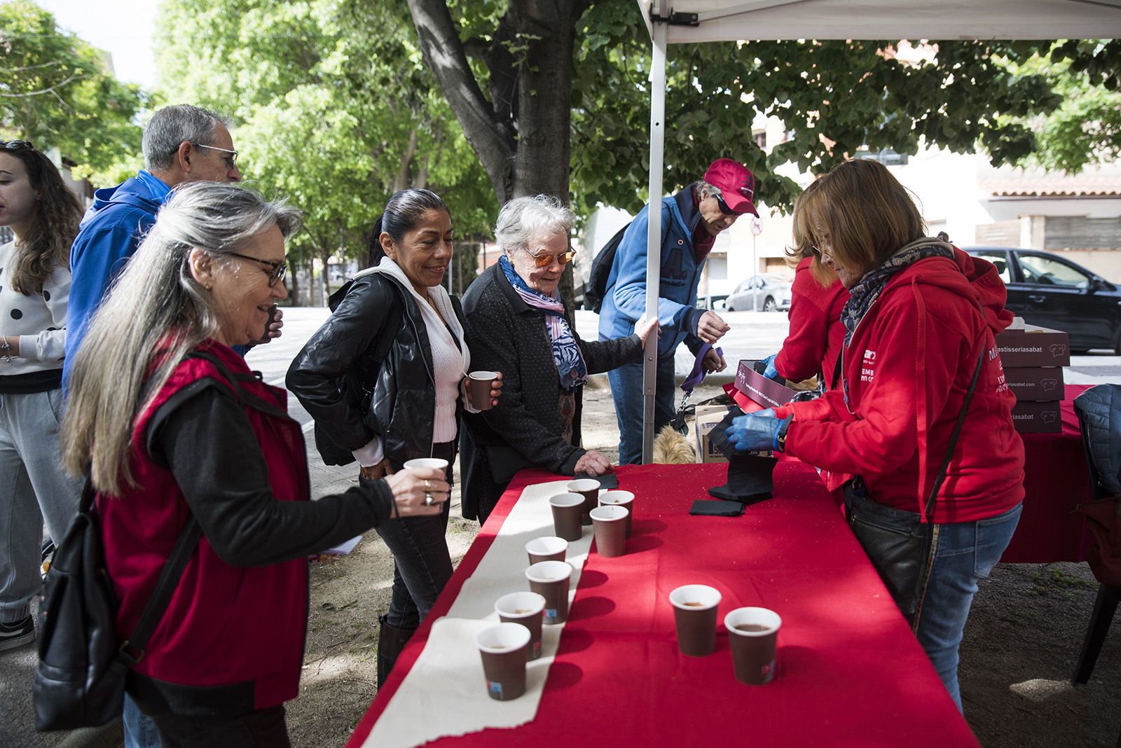 Jornada 'Fem barri' Monestir Sant Francesc. FOTO: Bernat Millet.