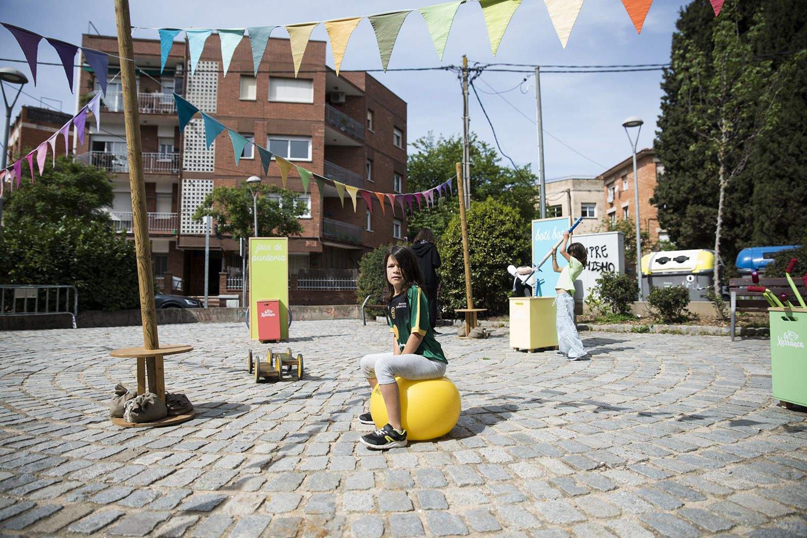 Jornada 'Fem barri' Monestir Sant Francesc. FOTO: Bernat Millet.