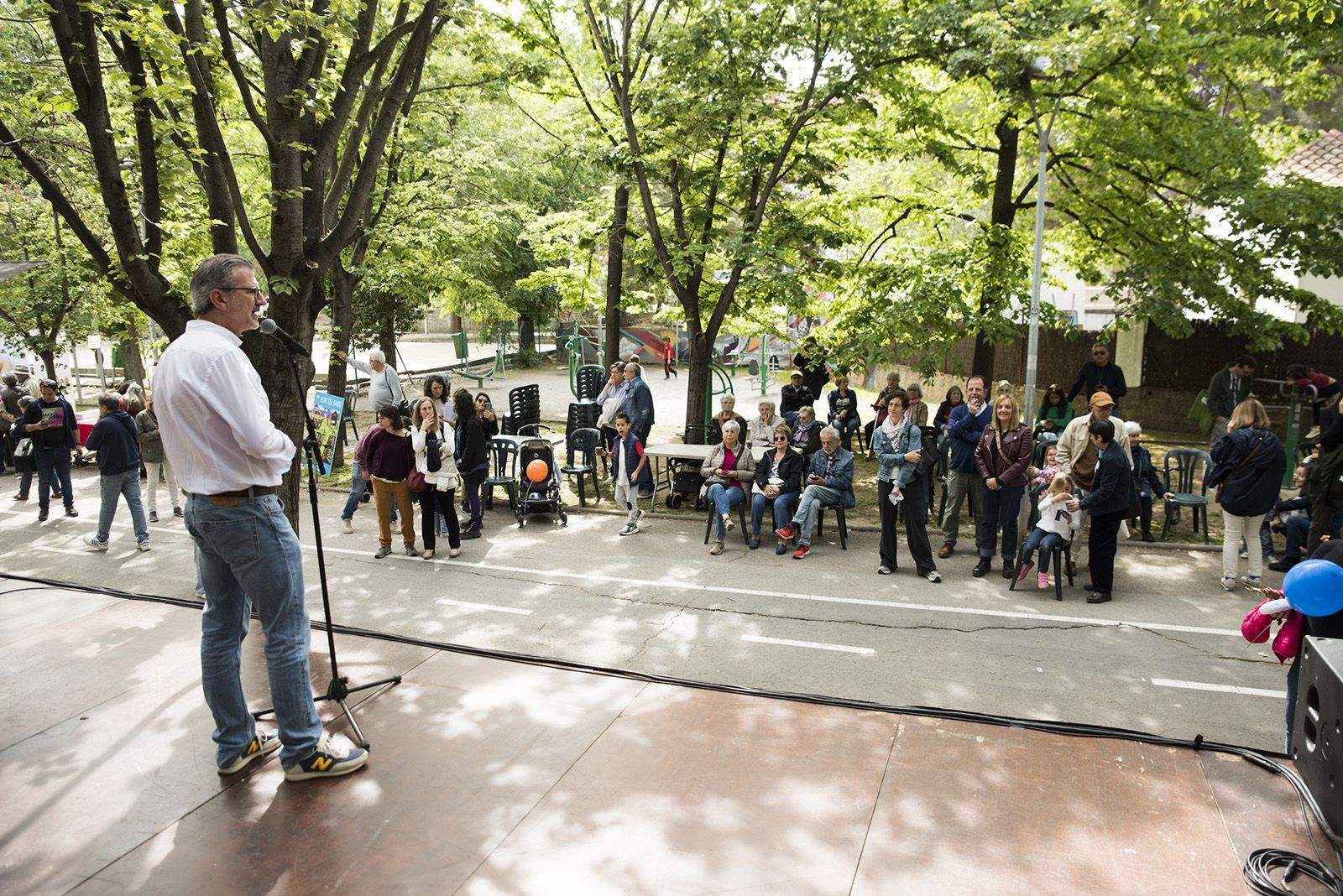 Jornada 'Fem barri' Monestir Sant Francesc. FOTO: Bernat Millet.