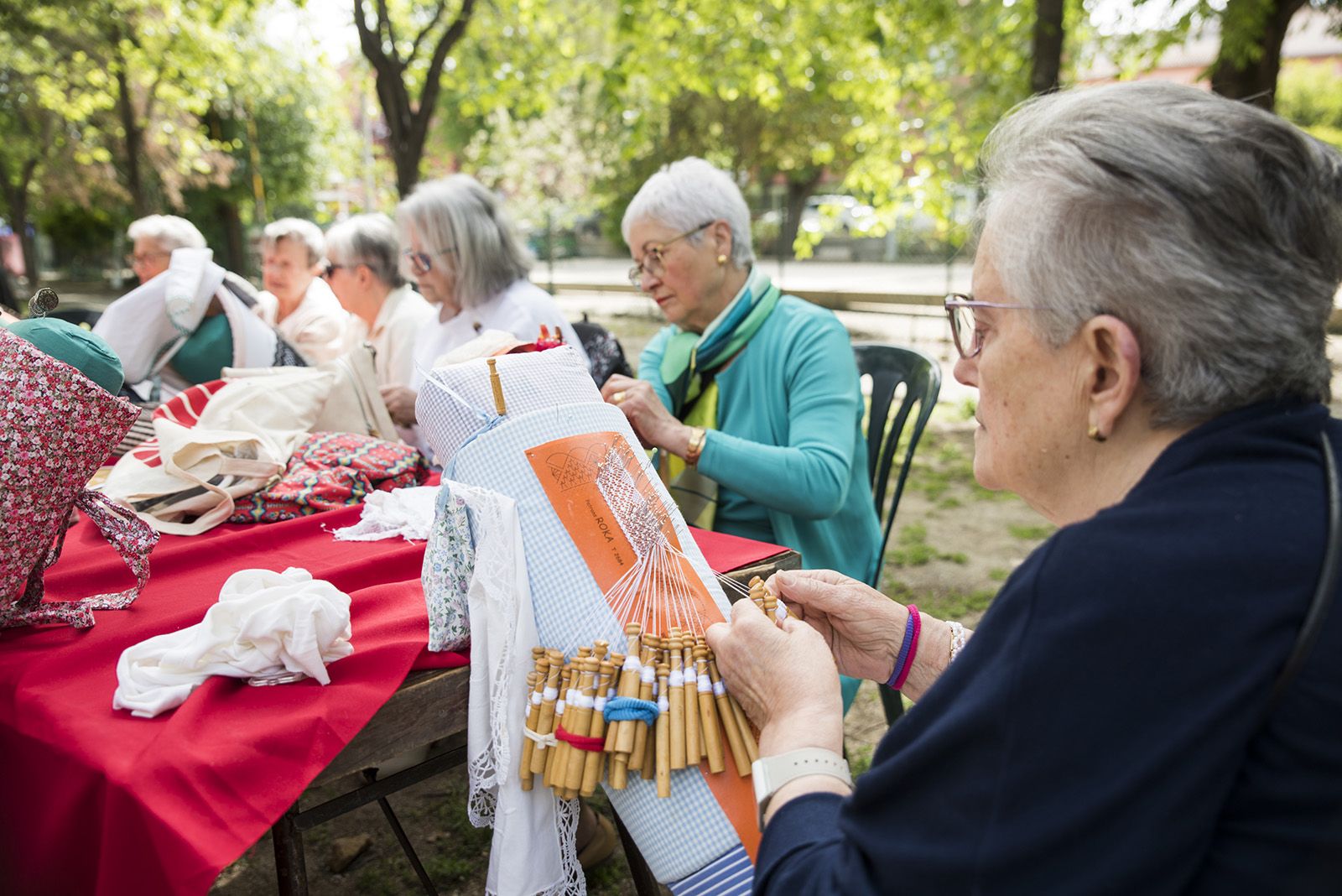 Jornada 'Fem barri' Monestir Sant Francesc. FOTO: Bernat Millet.