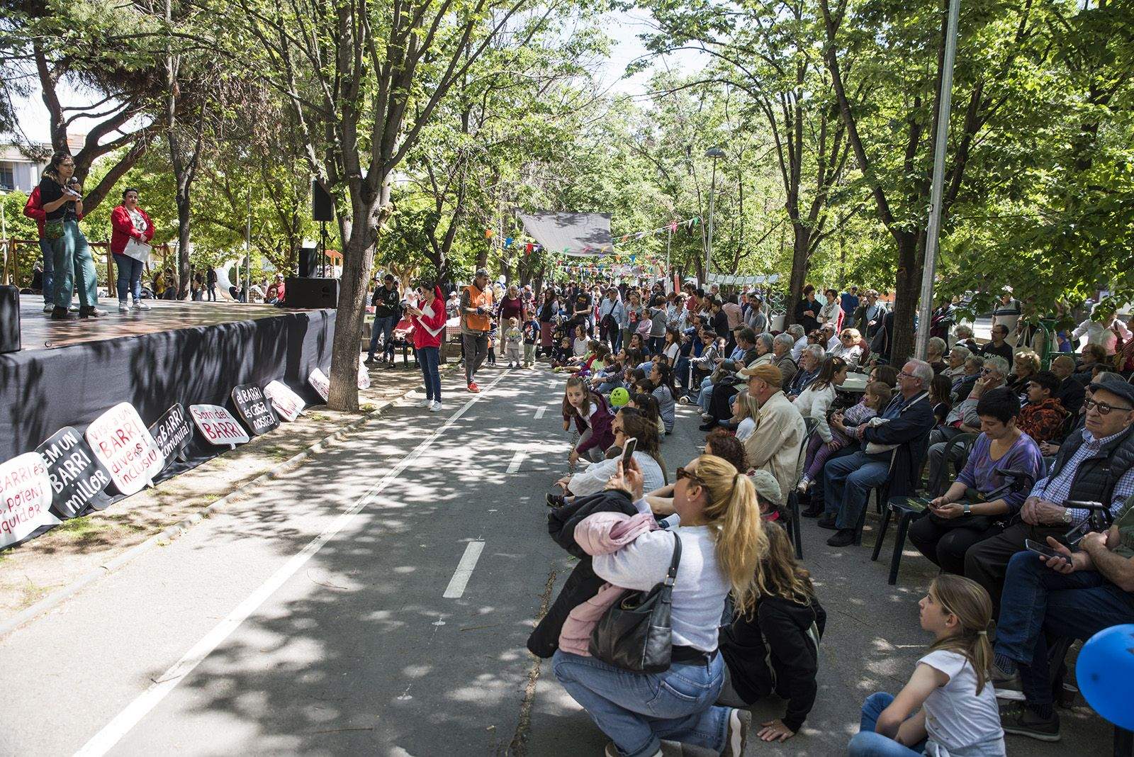 Jornada 'Fem barri' Monestir Sant Francesc. FOTO: Bernat Millet.