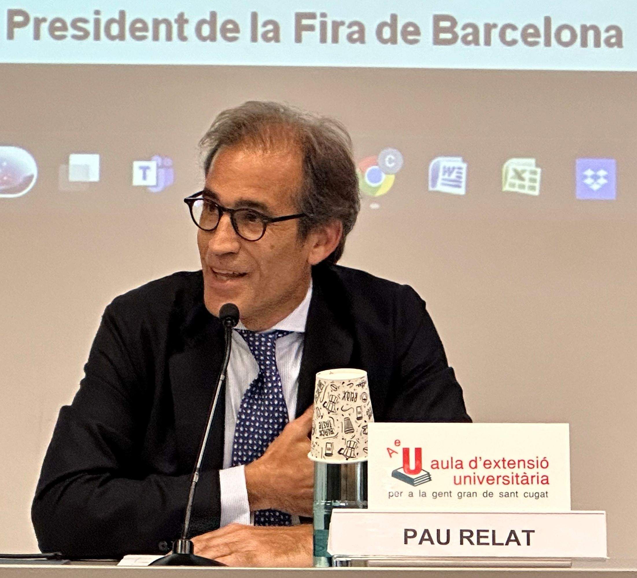 President de Fira de Barcelona, Sr. Pau Relat FOTO: Cedida
